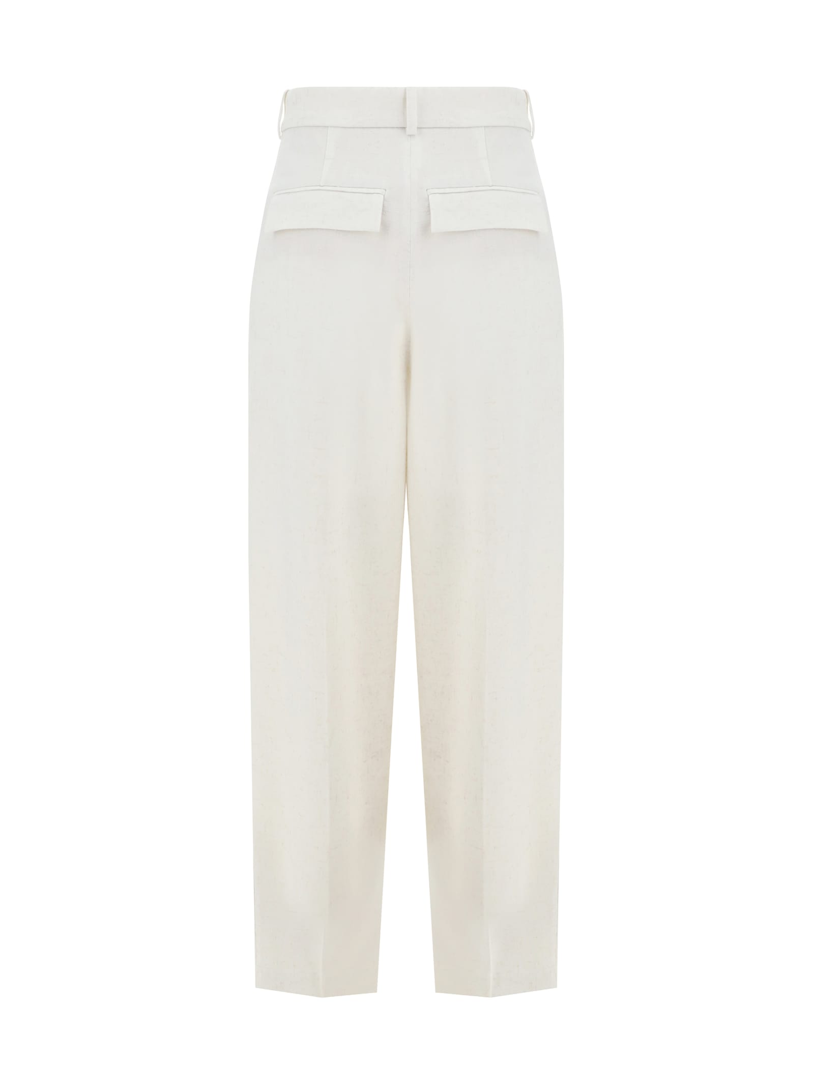 Shop Rohe Pants In Winter White