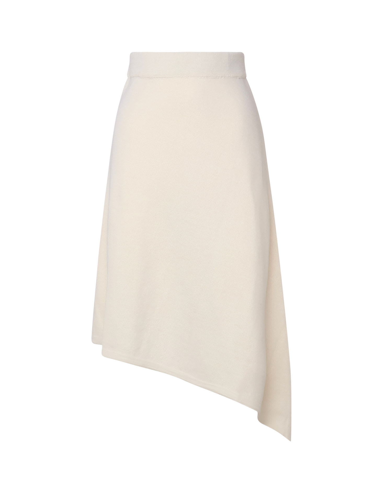 Mariuccia Milano Asymmetric Skirt In White