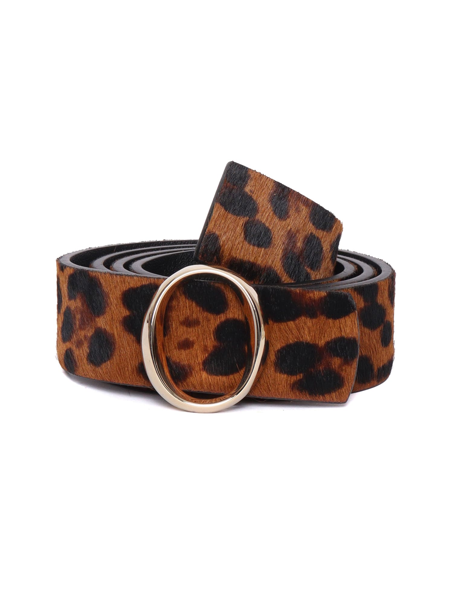 Orciani Belt In Animal Print