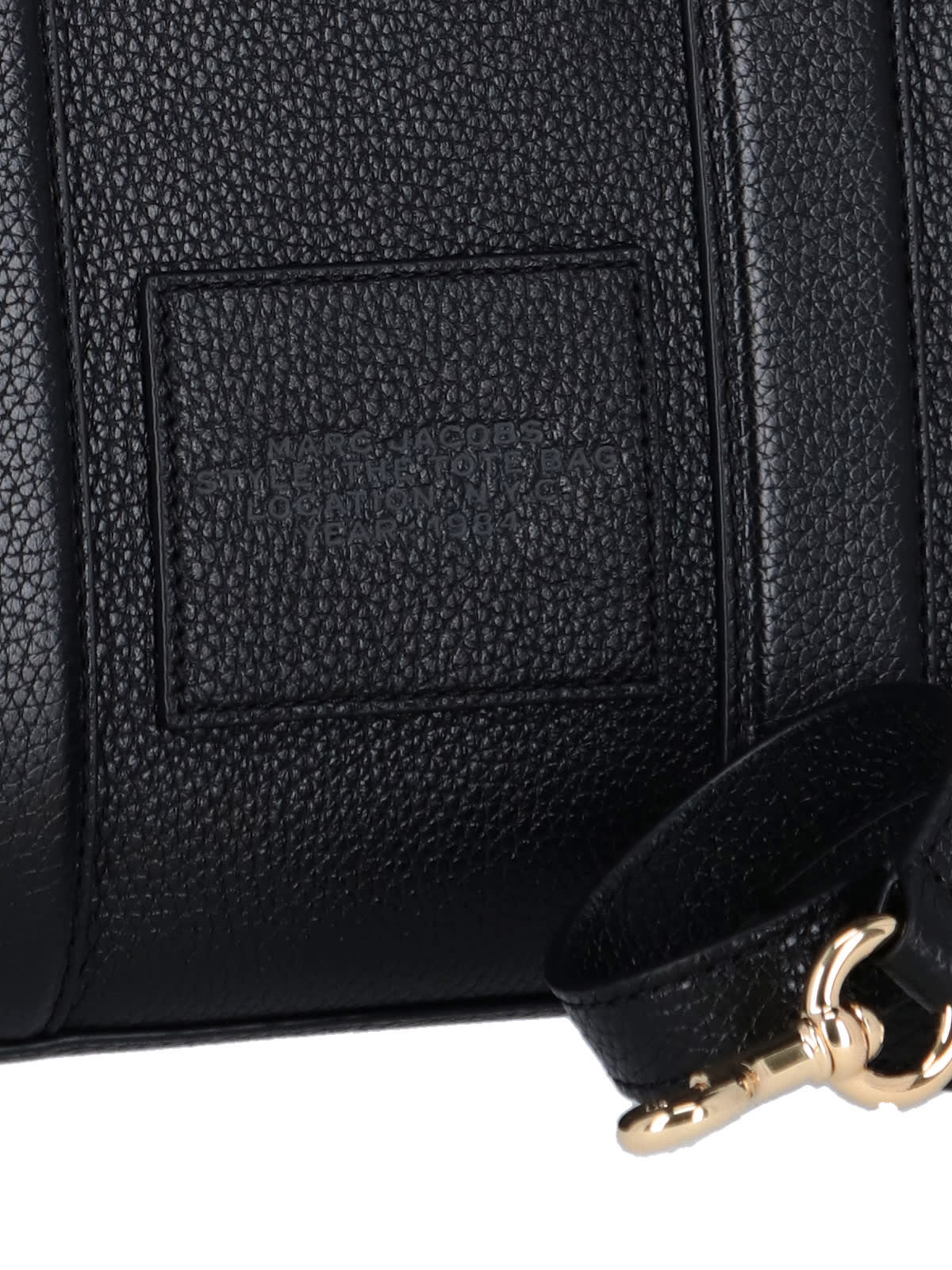 Shop Marc Jacobs The Small Tote Bag In Black