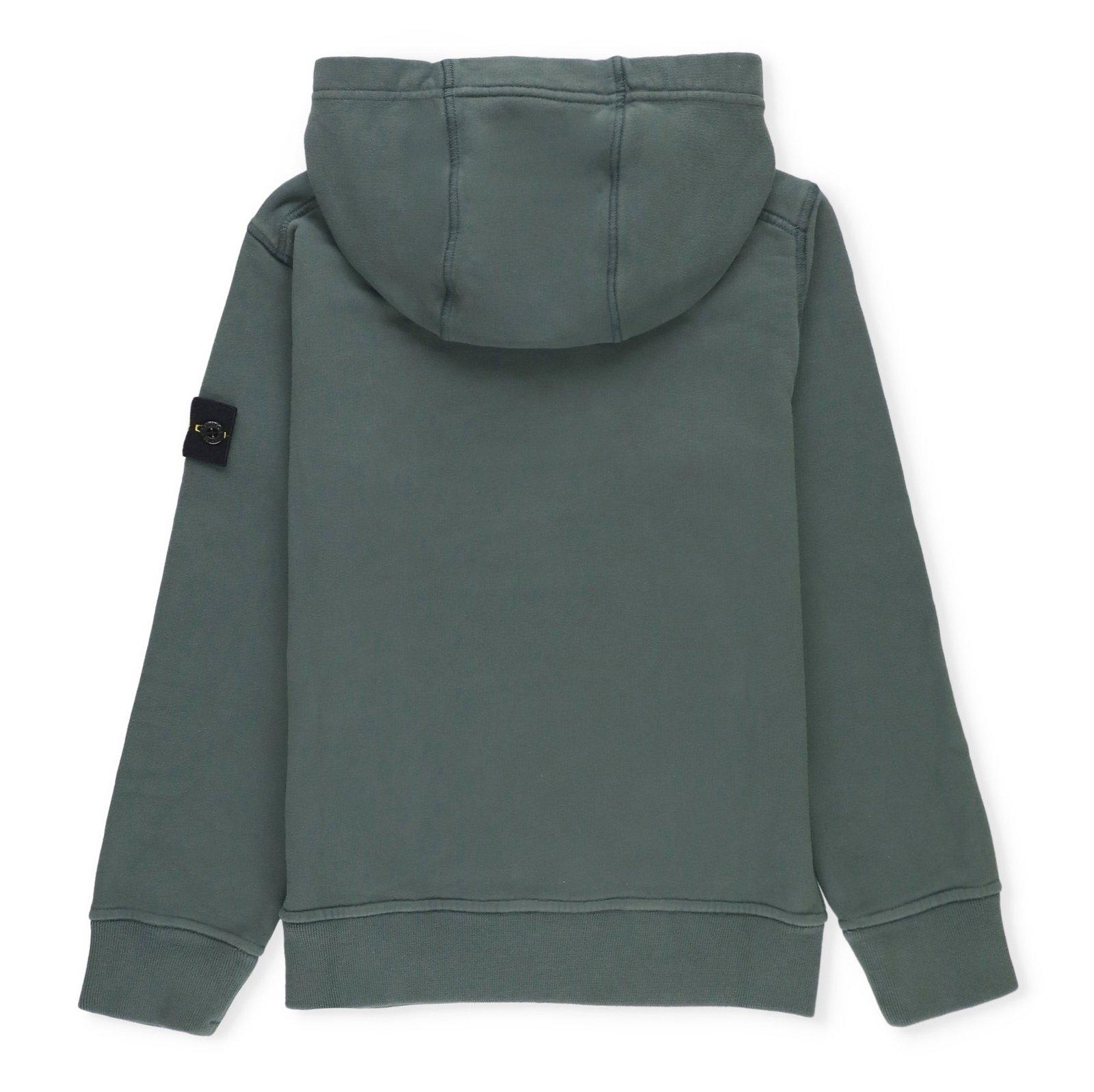 Stone Island Hoodie With Logo In V0057