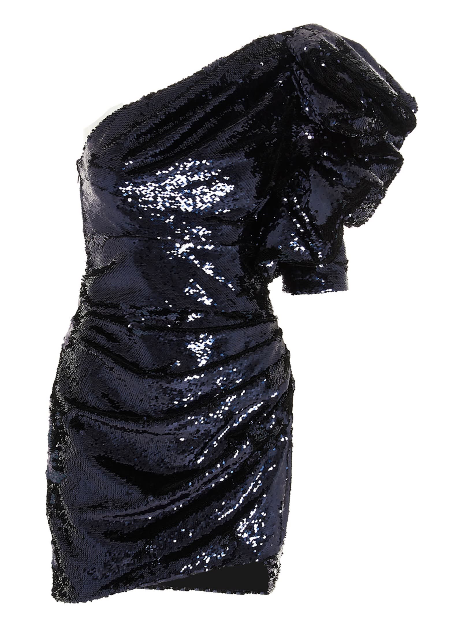 Alexandre Vauthier Sequin One-shoulder Dress