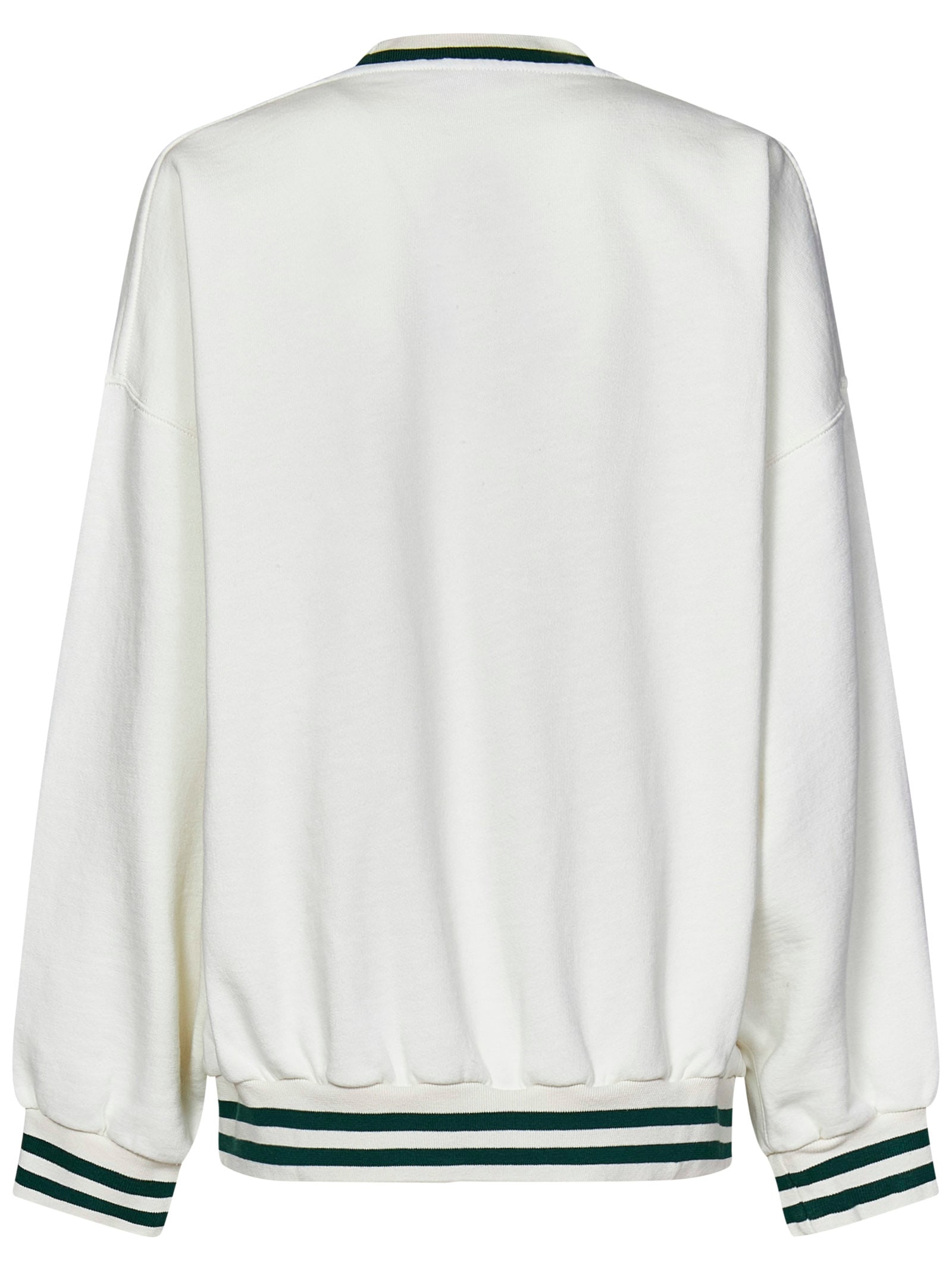 Shop Polo Ralph Lauren Sweatshirt In White