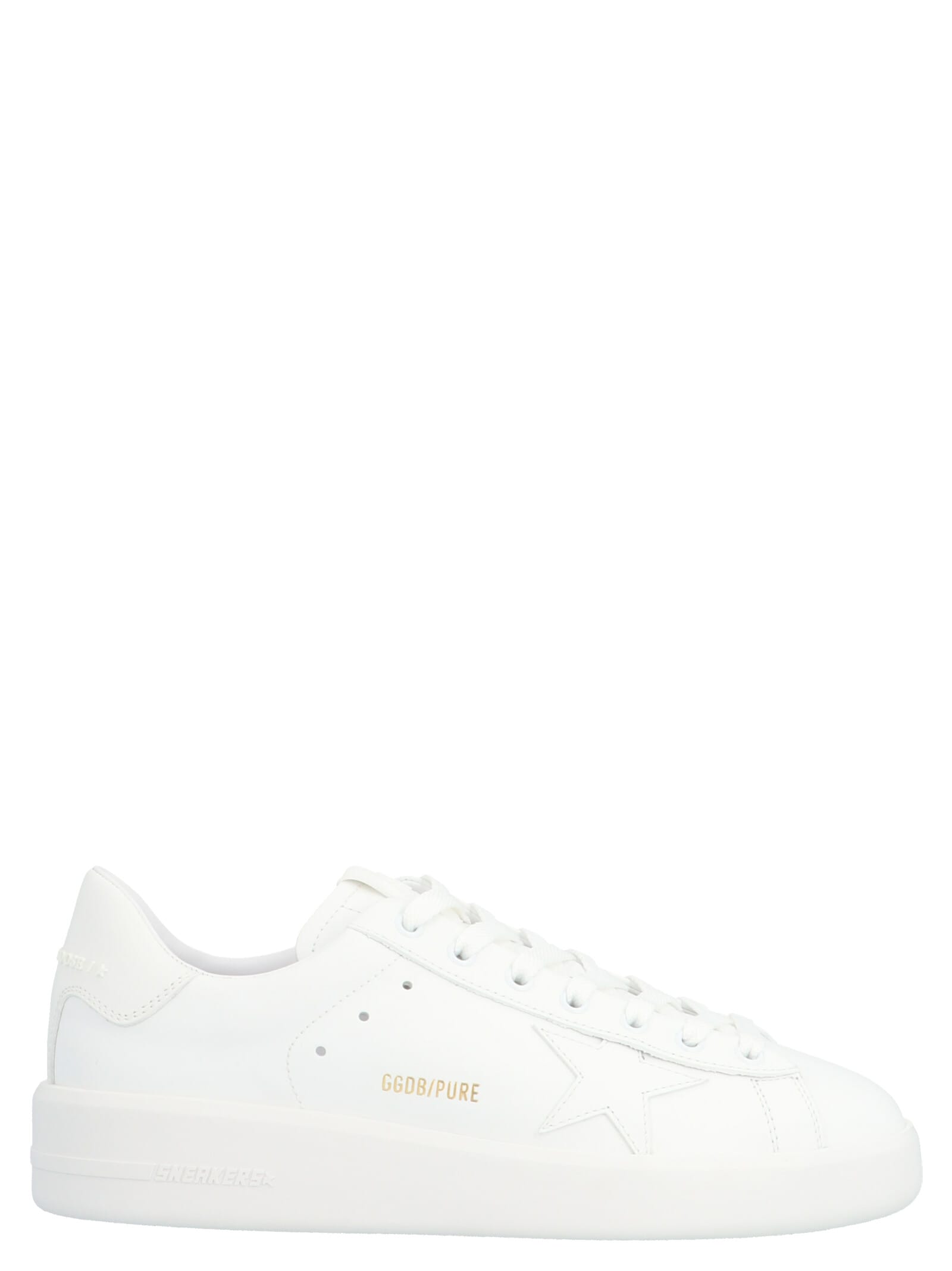 Golden Goose Pure Stain Shoes In White
