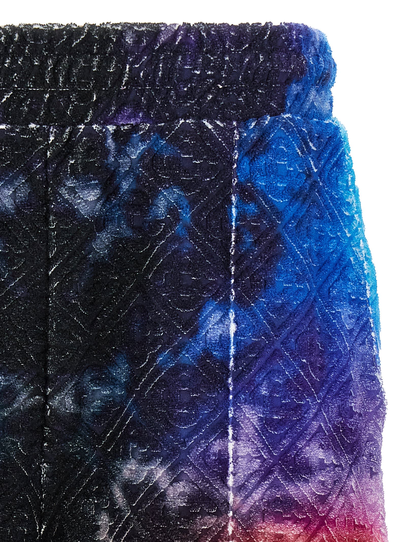 Casablanca The Gradient Towelling Bermuda And Short Multicolor In Multicolor