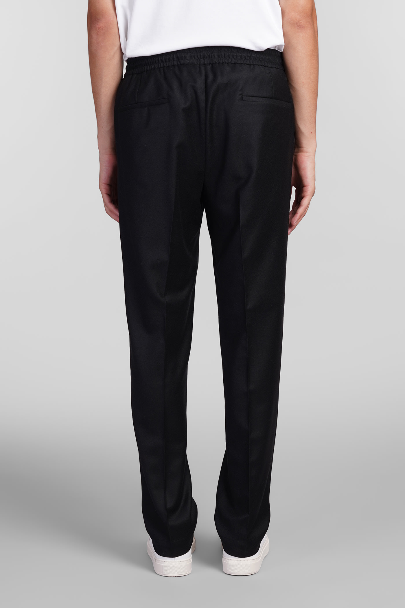 Shop Briglia 1949 Wimbledons Pants In Black Wool