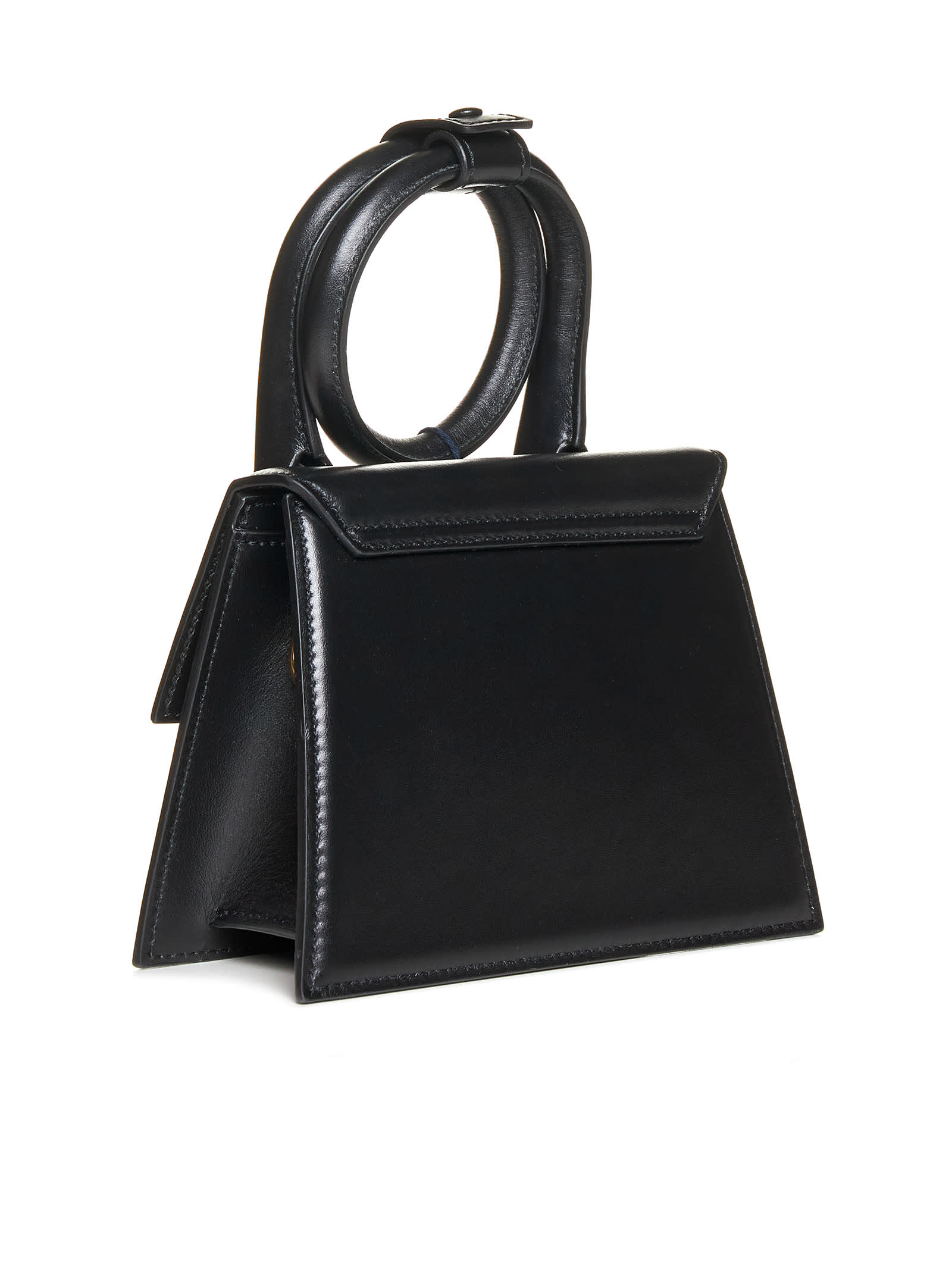 Shop Jacquemus Tote In Black