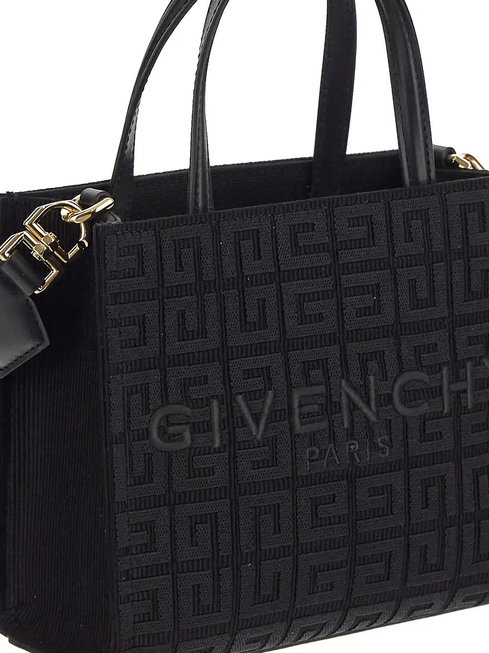 Shop Givenchy G-tote Mini Bag In Black