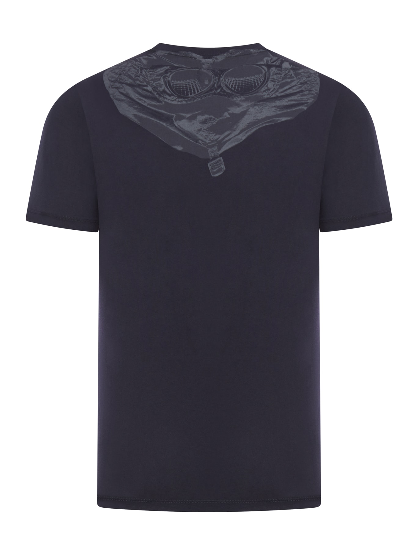 C.p. Company 30/1 Jersey Back Goggle T-shirt In Total Eclipse