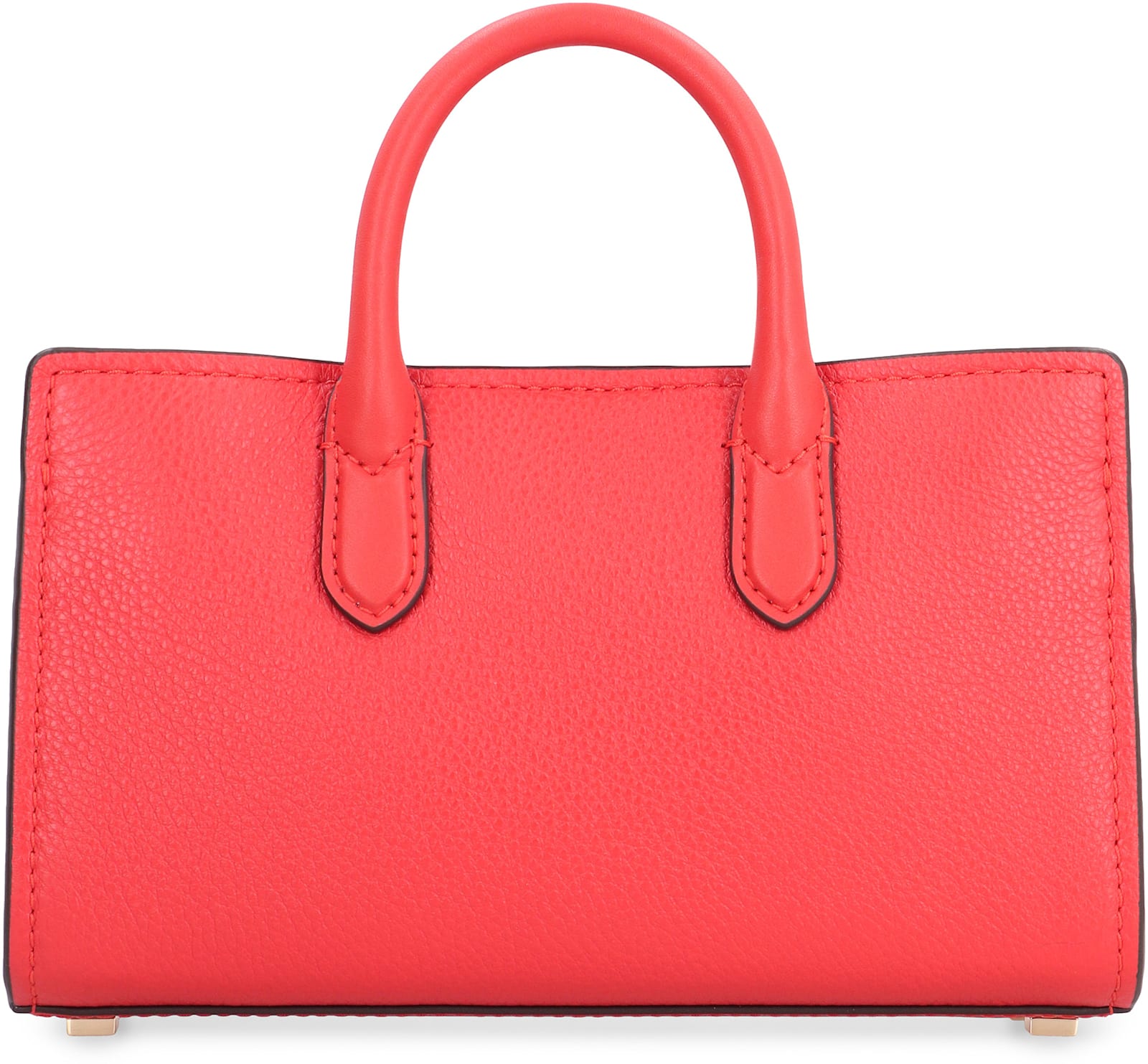 Michael Kors Scarlett Leather Bag In Red