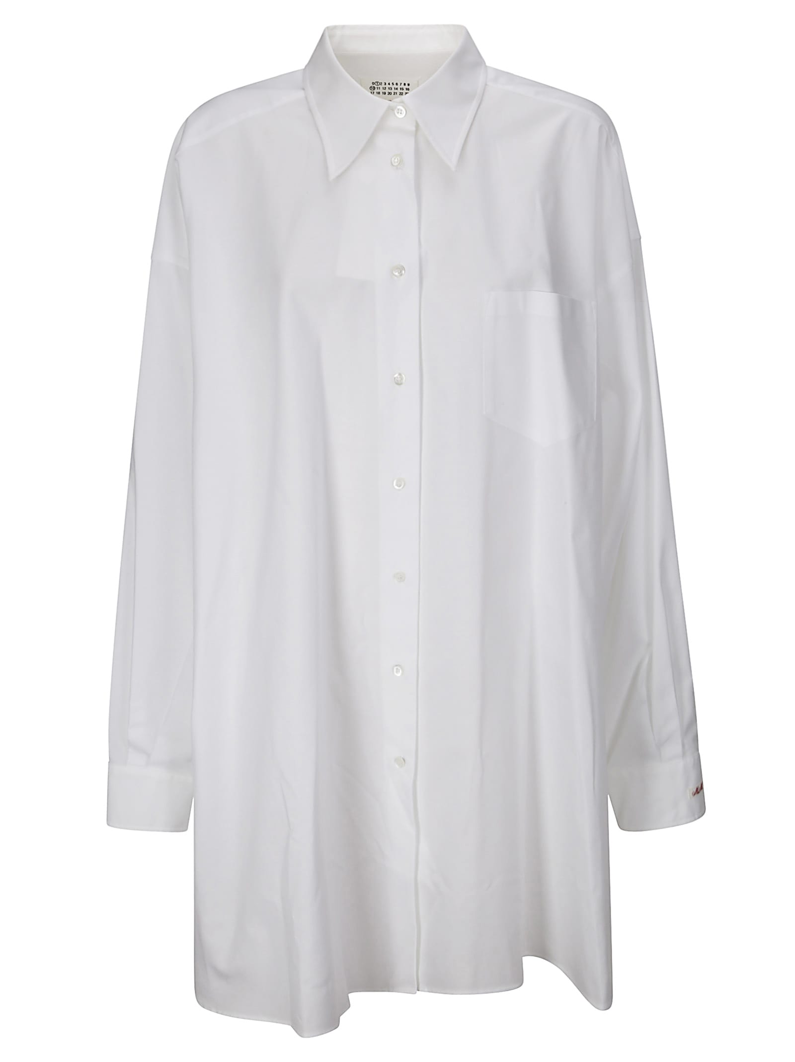 Shop Maison Margiela Shirt In Optical White