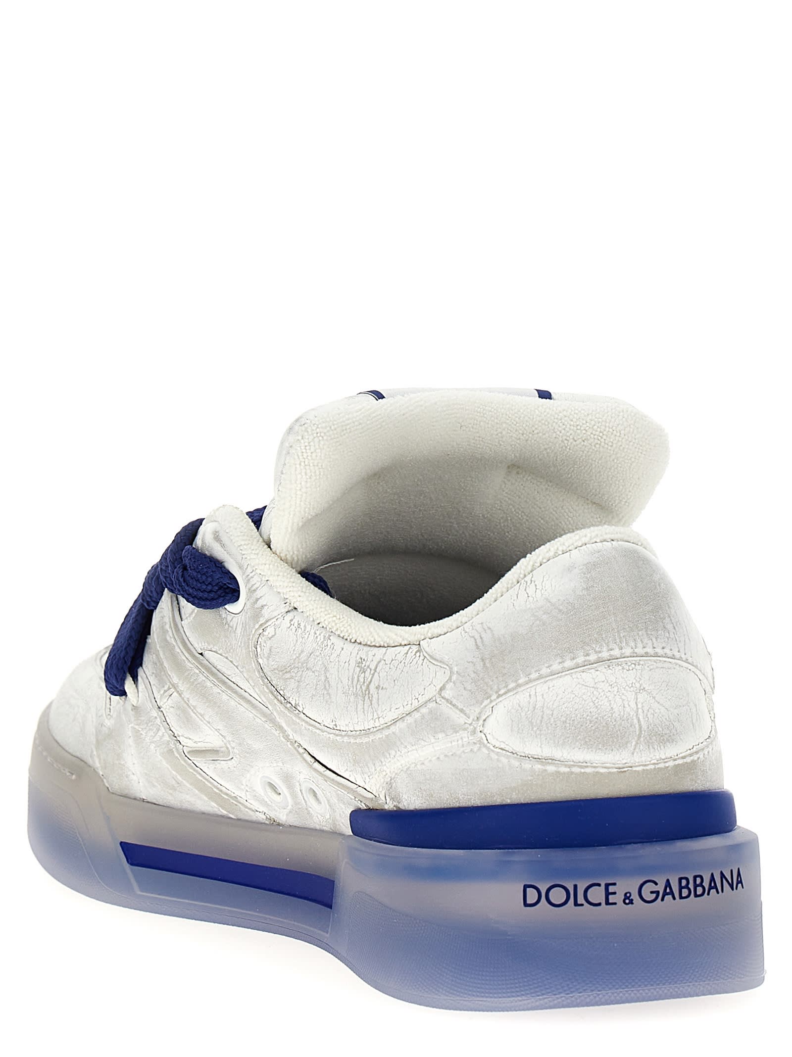 Shop Dolce & Gabbana New Roma Sneakers In Multicolor