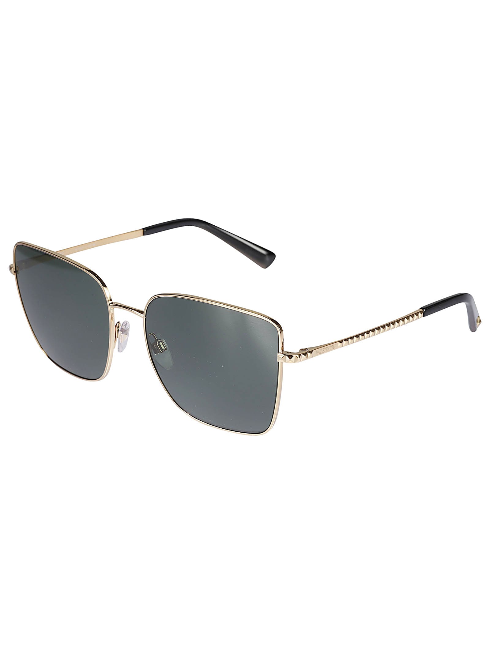 Shop Valentino Sole300271 Sunglasses In Nero