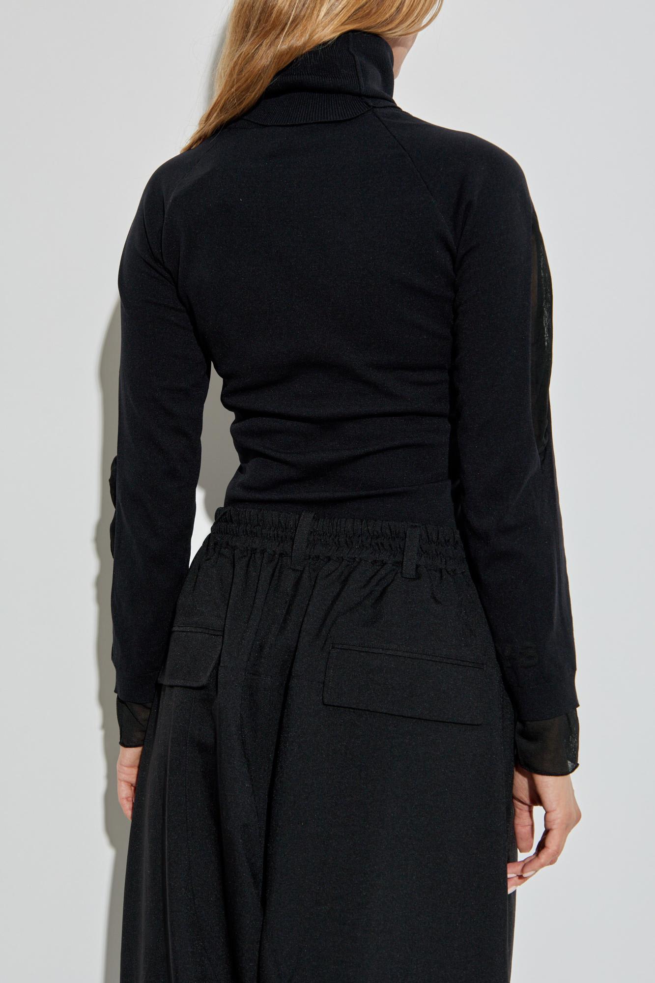 Y-3 Long Sleeve Turtleneck In Black