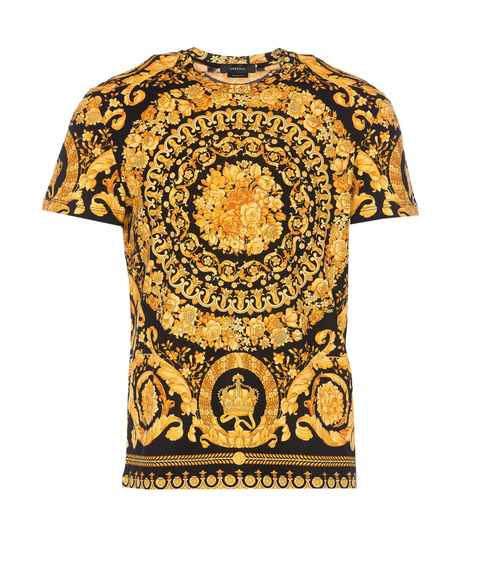 Flipper Armoedig Per ongeluk Versace T-shirt Men In Gold | ModeSens