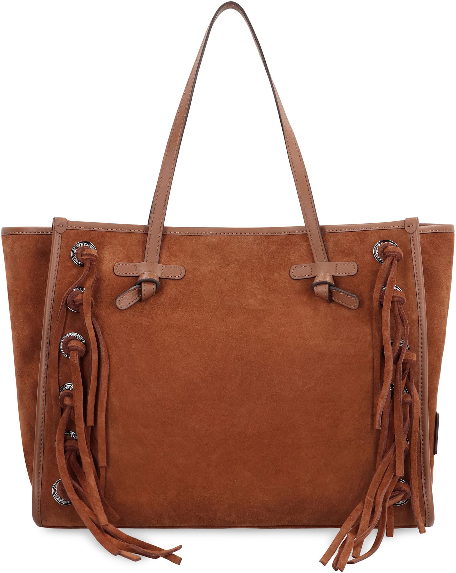 Gianni Chiarini Miss Marcella Leather Mini Handbag In Brown