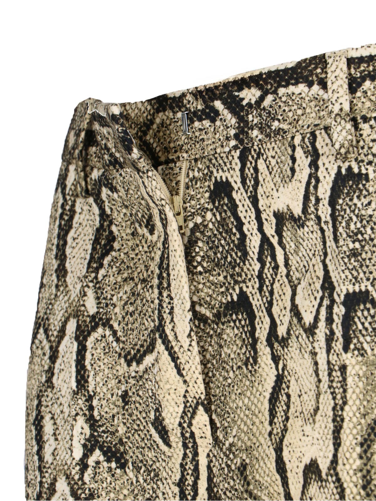 Dries Van Noten Straight Trousers With Belt Loops And Pockets In Neutral