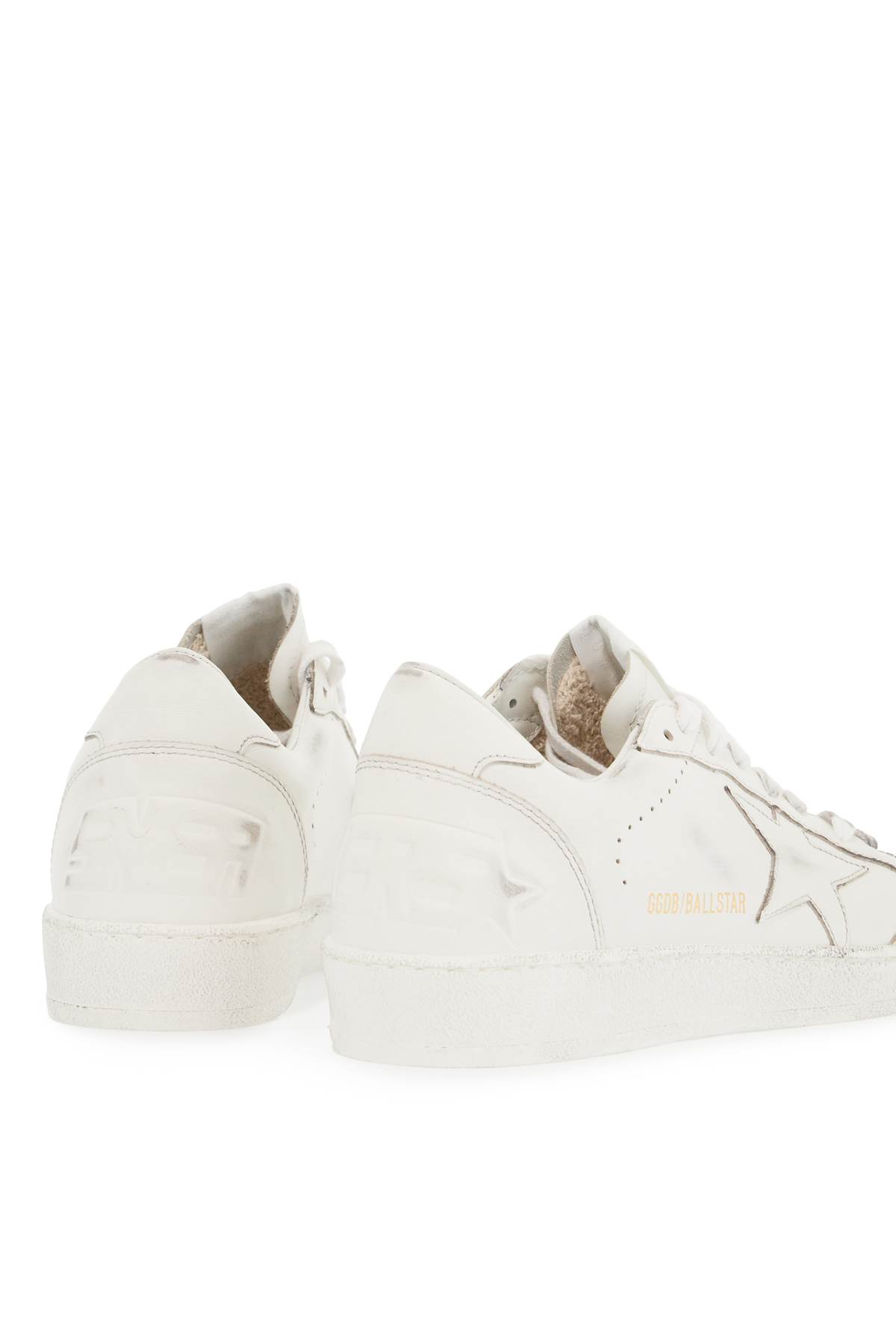 Shop Golden Goose Ball Star Sneakers By In Optic White (white)