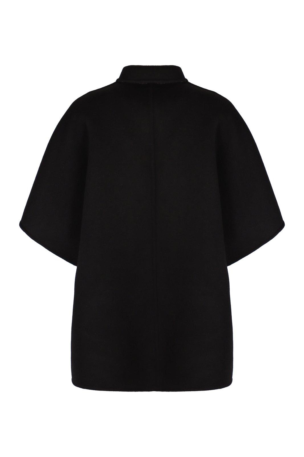 Gucci Reversible Wool And Silk Coat In Blue