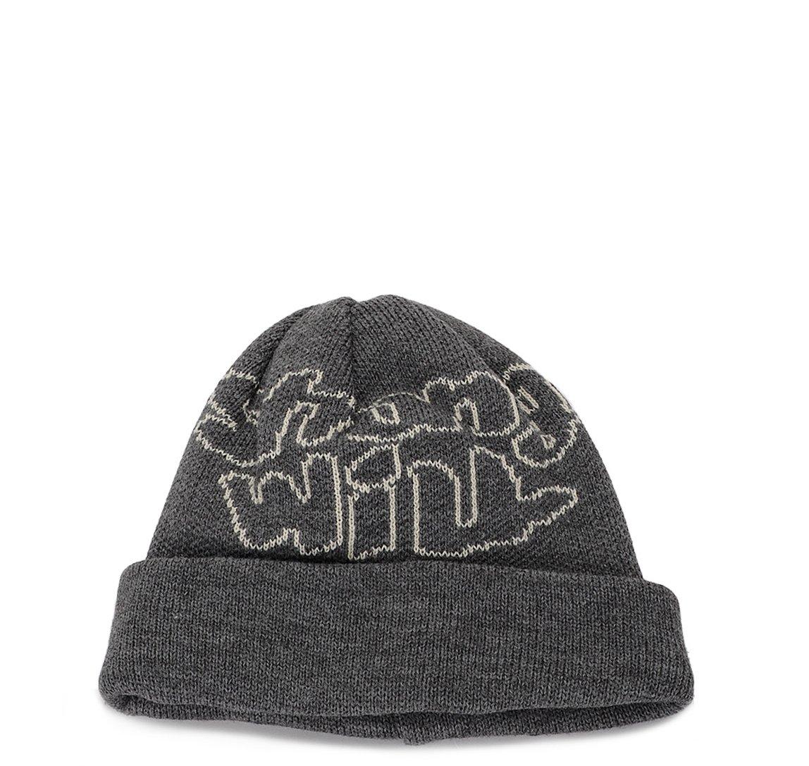 Logo Intarsia Knitted Beanie