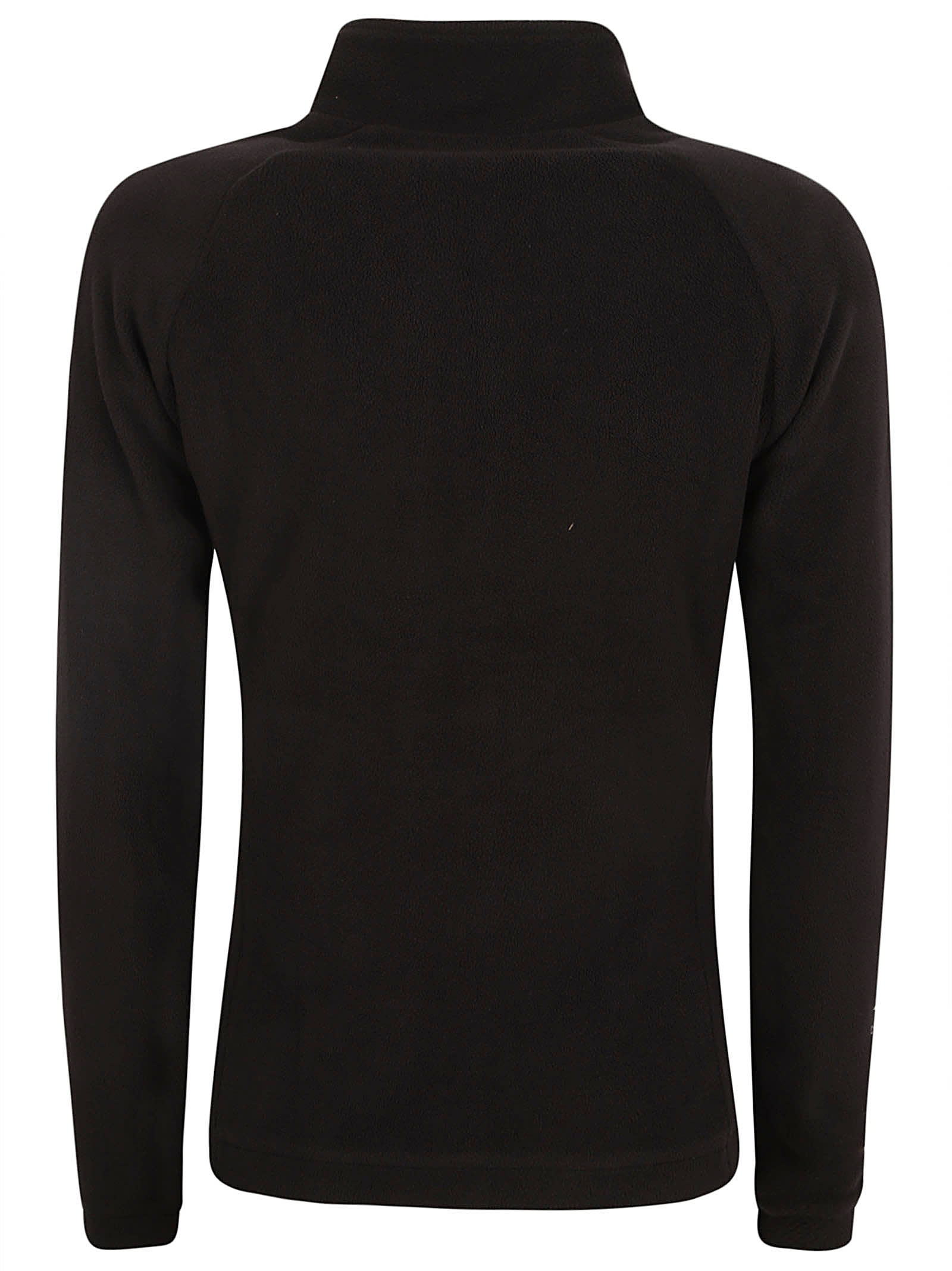 Shop Balenciaga Logo Chest Zip Jacket In Black