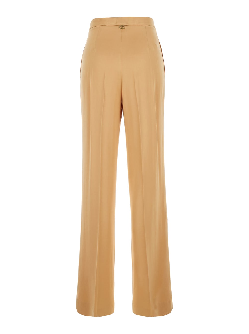 Shop Twinset Pantalone In Brown