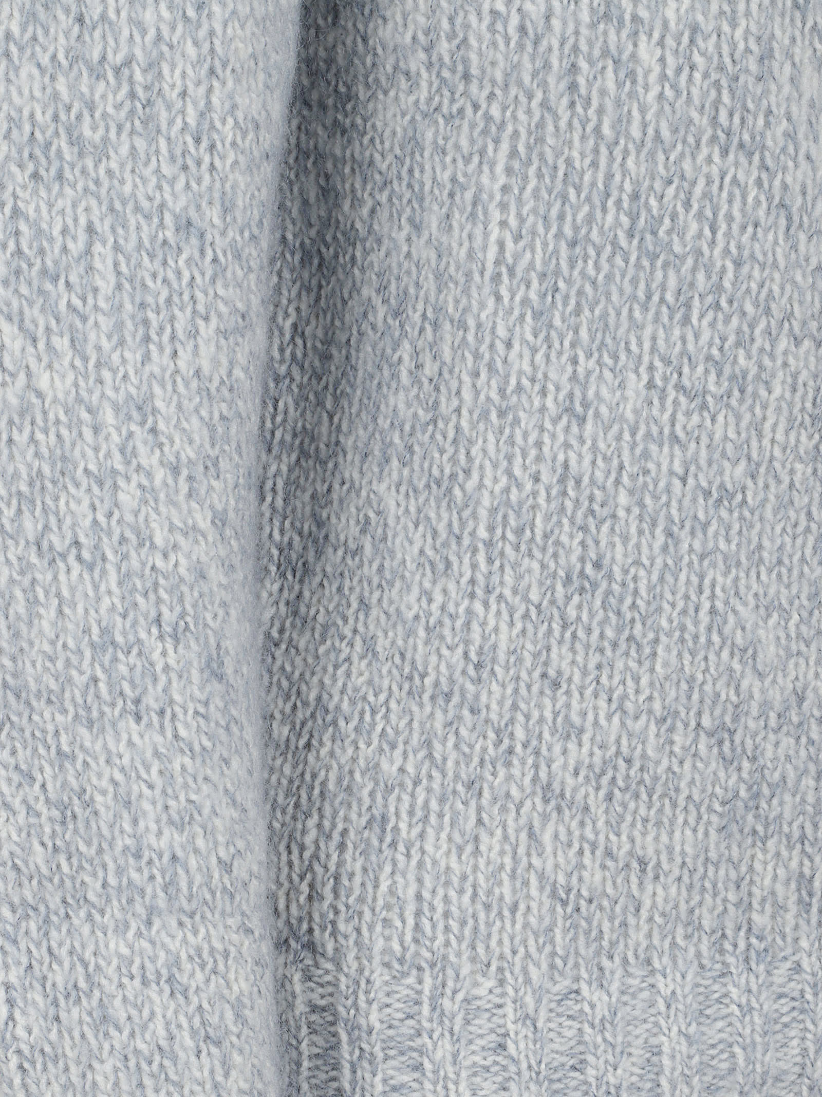 Lardini Knitted Zip-up Sweater With High Collar In White