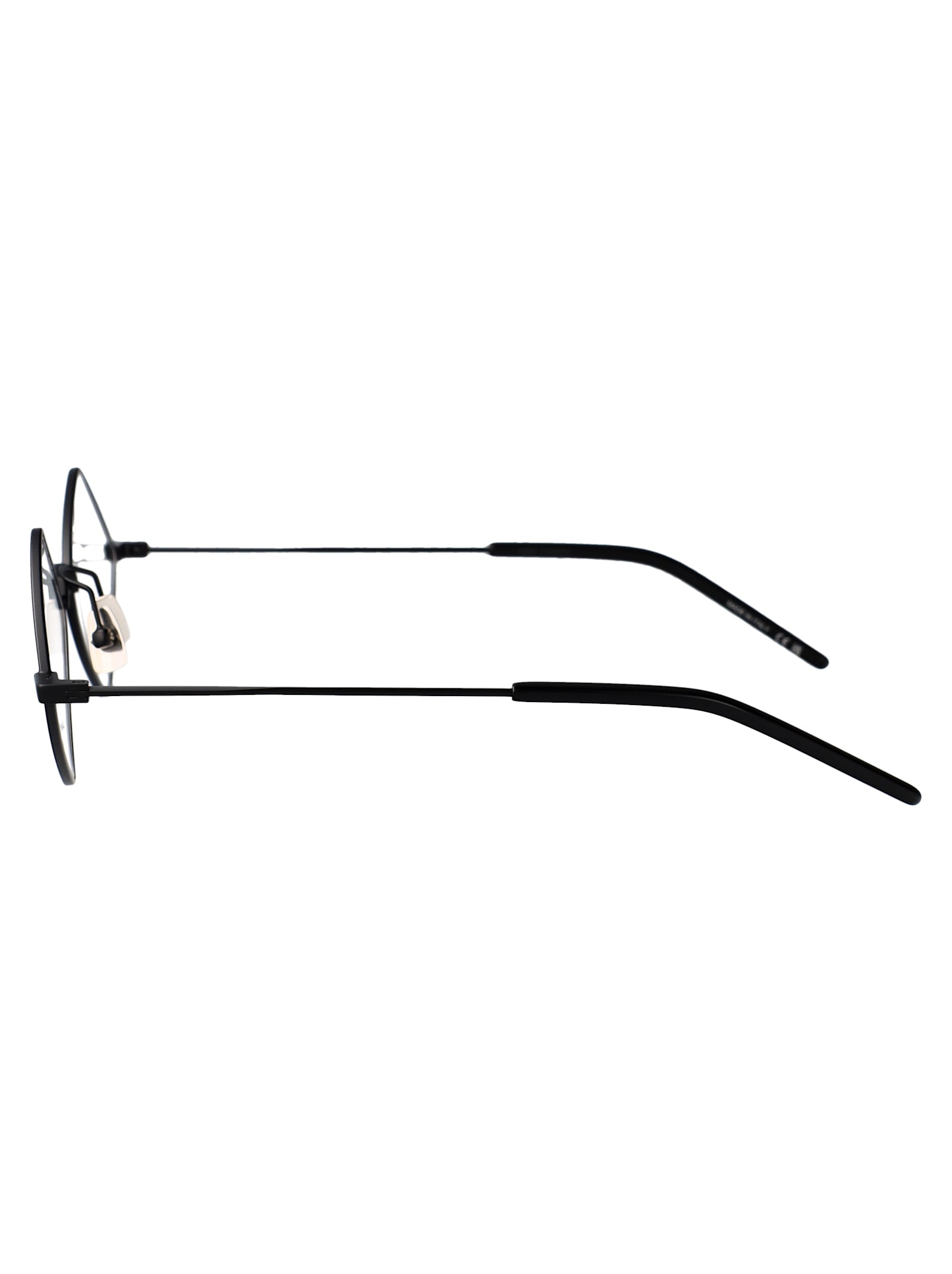 Saint Laurent Sl 302 Lisa Opt Linea Classic 001 Black Trasparent Glasses In Black-black-transparent