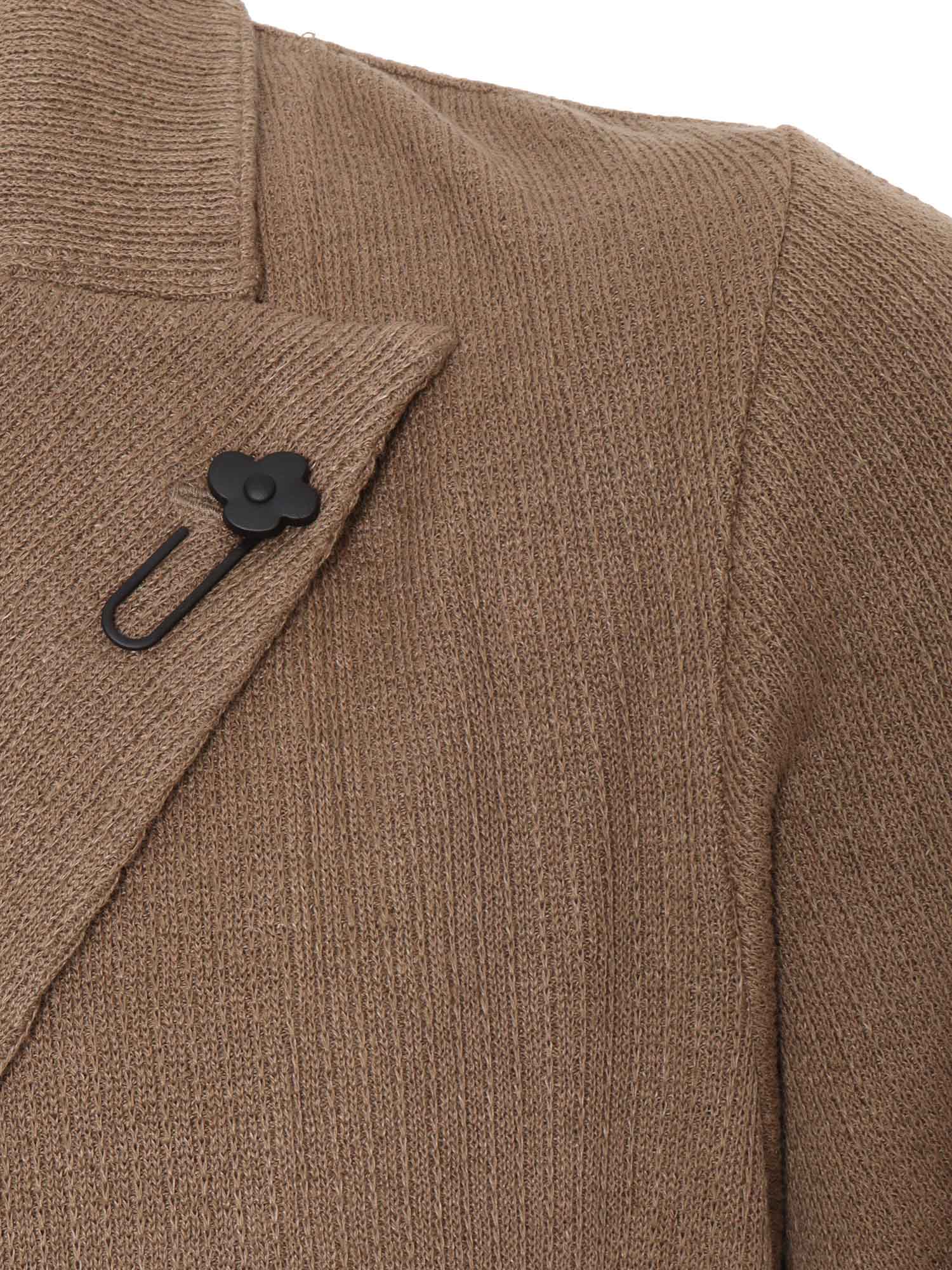 Lardini Man Knit Jacket In Multicolor
