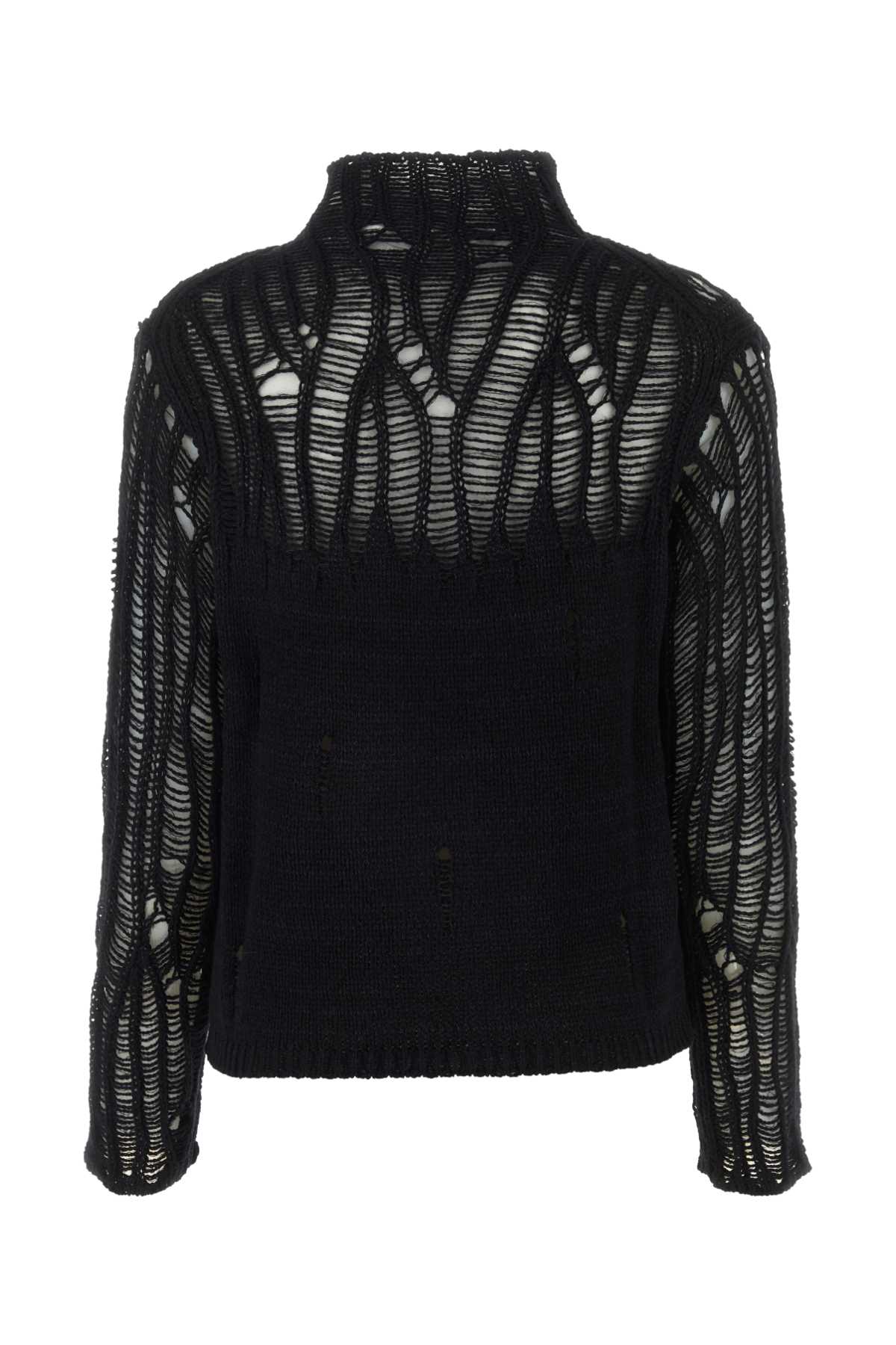 Chloé Black Wool Blend Sweater