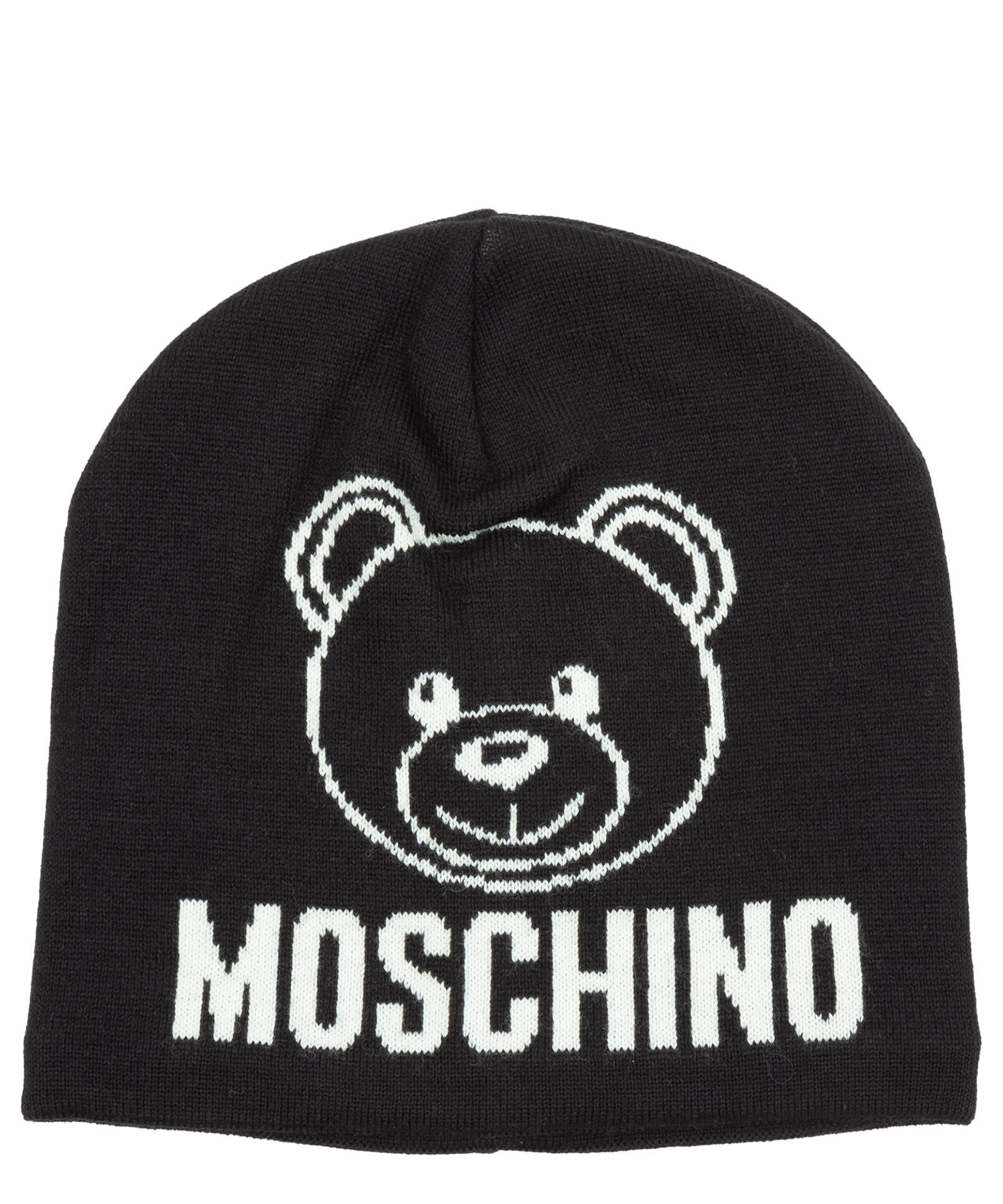 moschino bear beanie