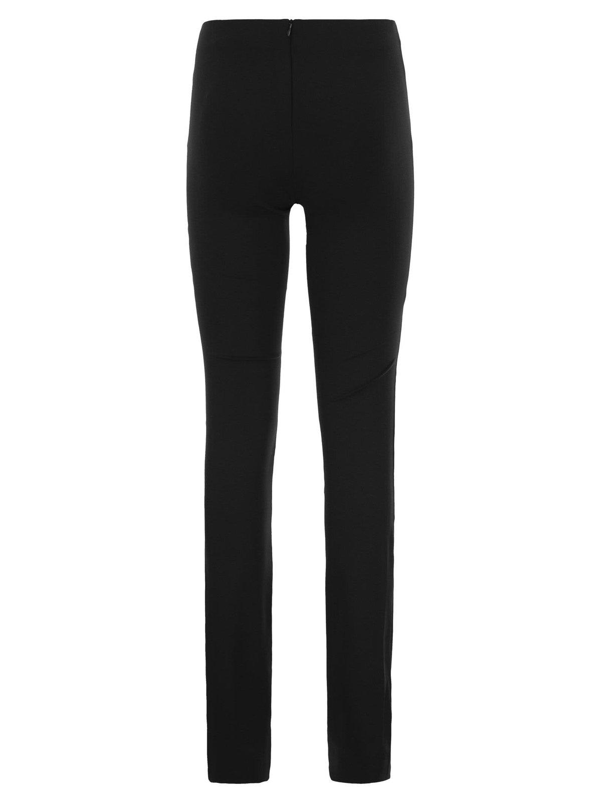 Mid-rise Flared Trousers