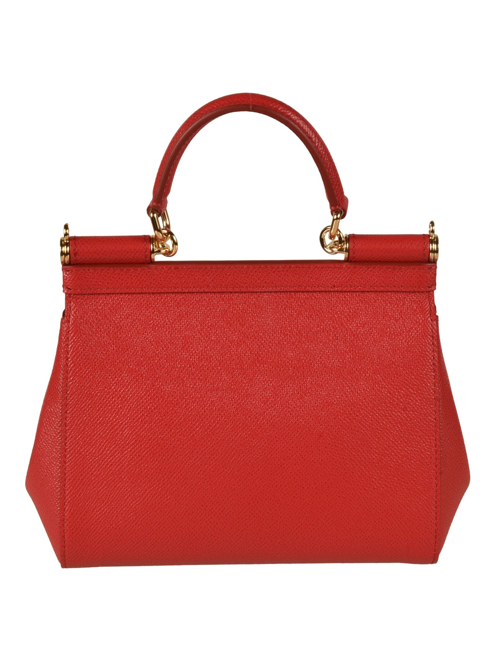 Dolce & Gabbana Miss Sicily Tote In Red