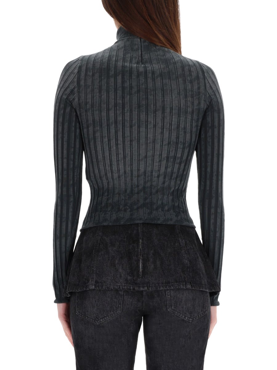 Diesel Top T-clawa-pdp In Gray