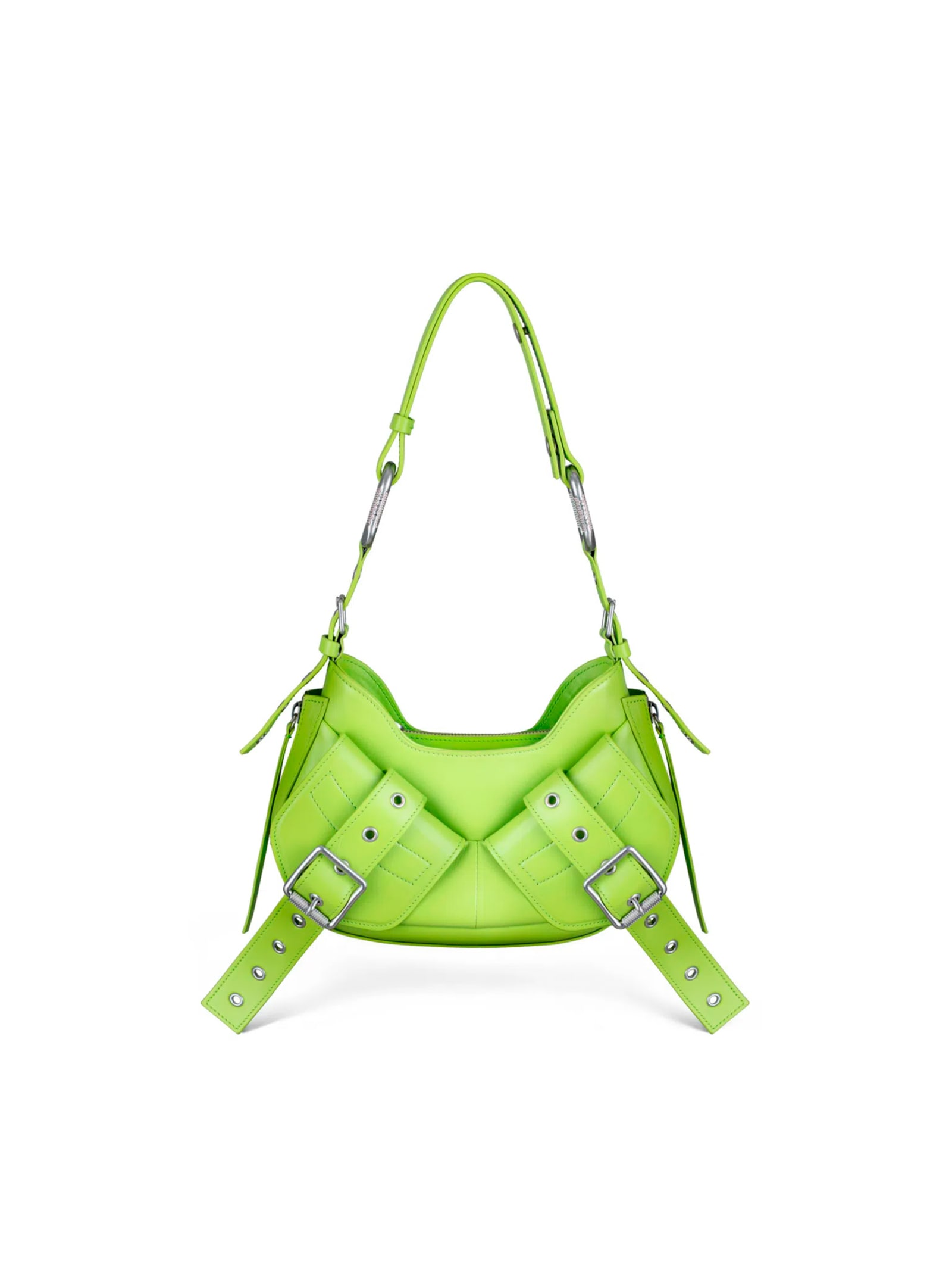 Shop Biasia Shoulder Bag Y2k.002 In Verde