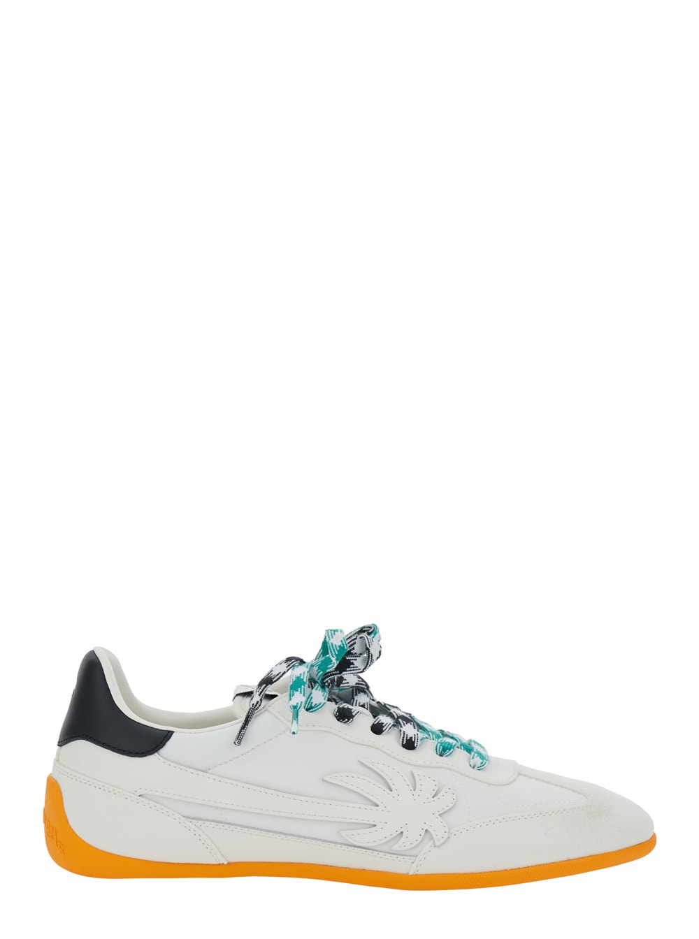 Palm Angels Pa 5-logo Sneakers In White
