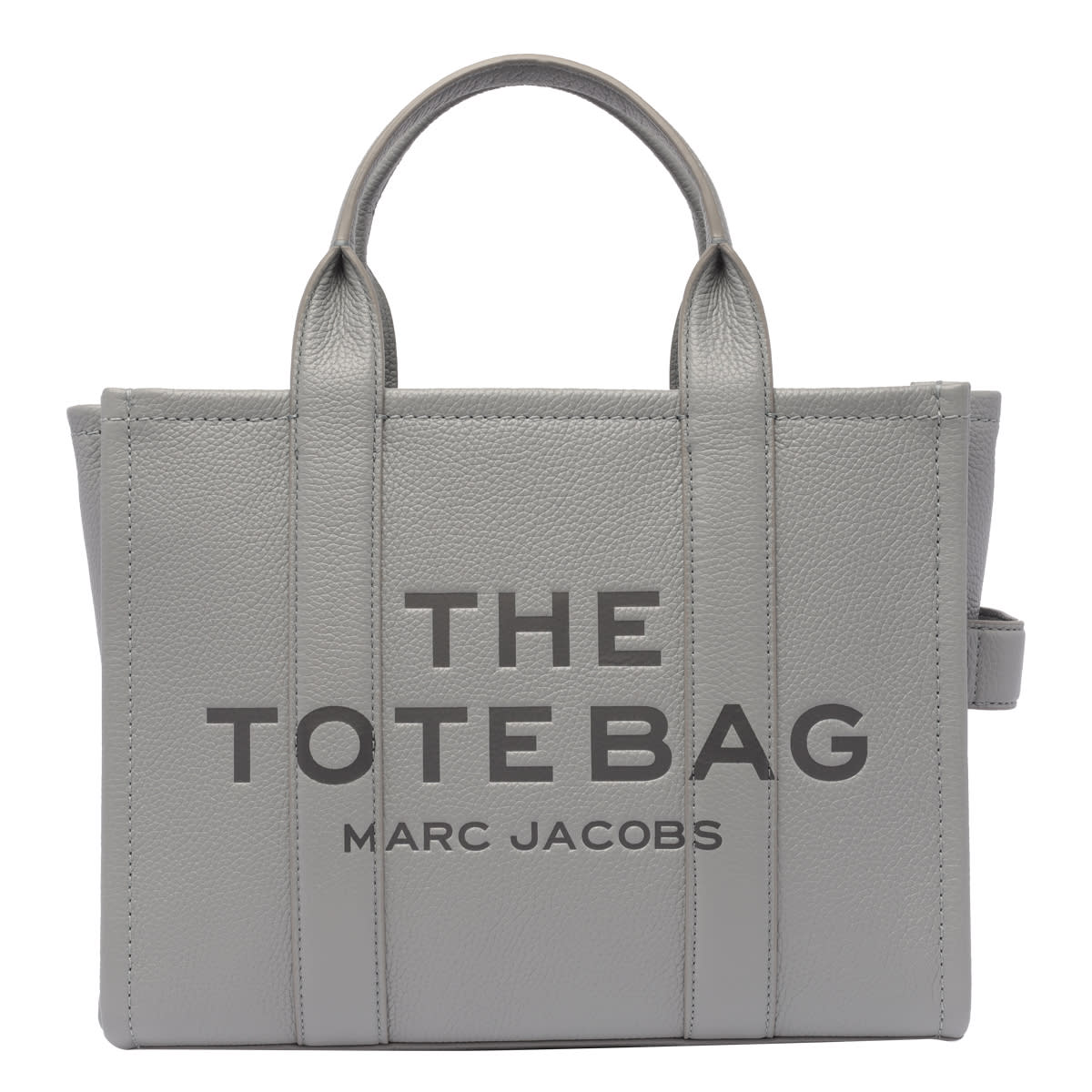 Shop Marc Jacobs The Medium Tote Bag In Wolf Grey