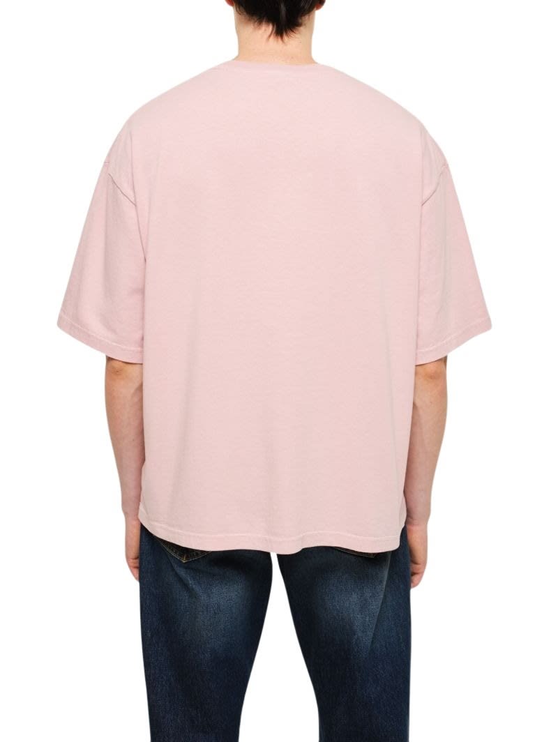 Shop Cycle Over Printed T-shirt Rinse Wash In Rosa