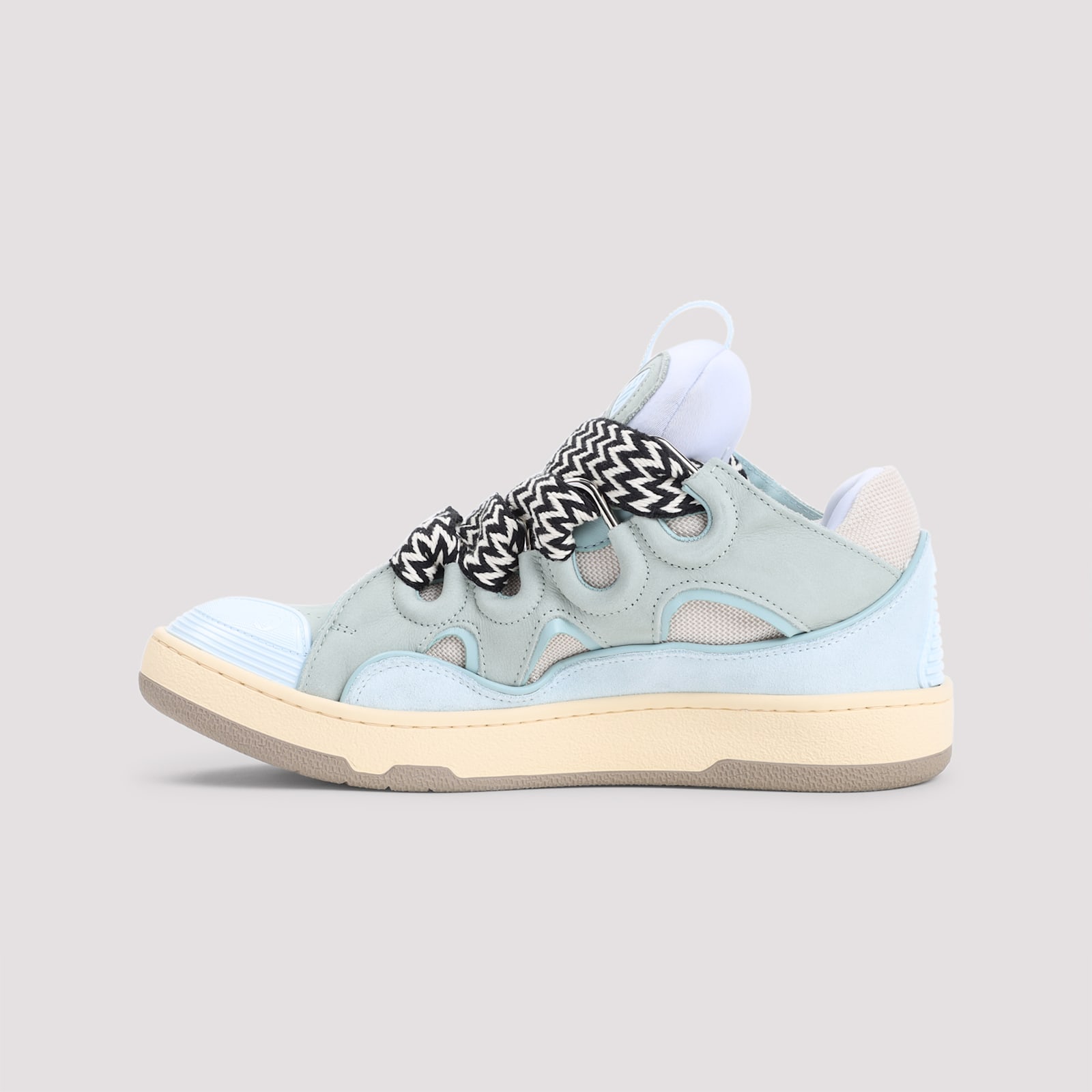 Lanvin Curb Sneakers In Blue