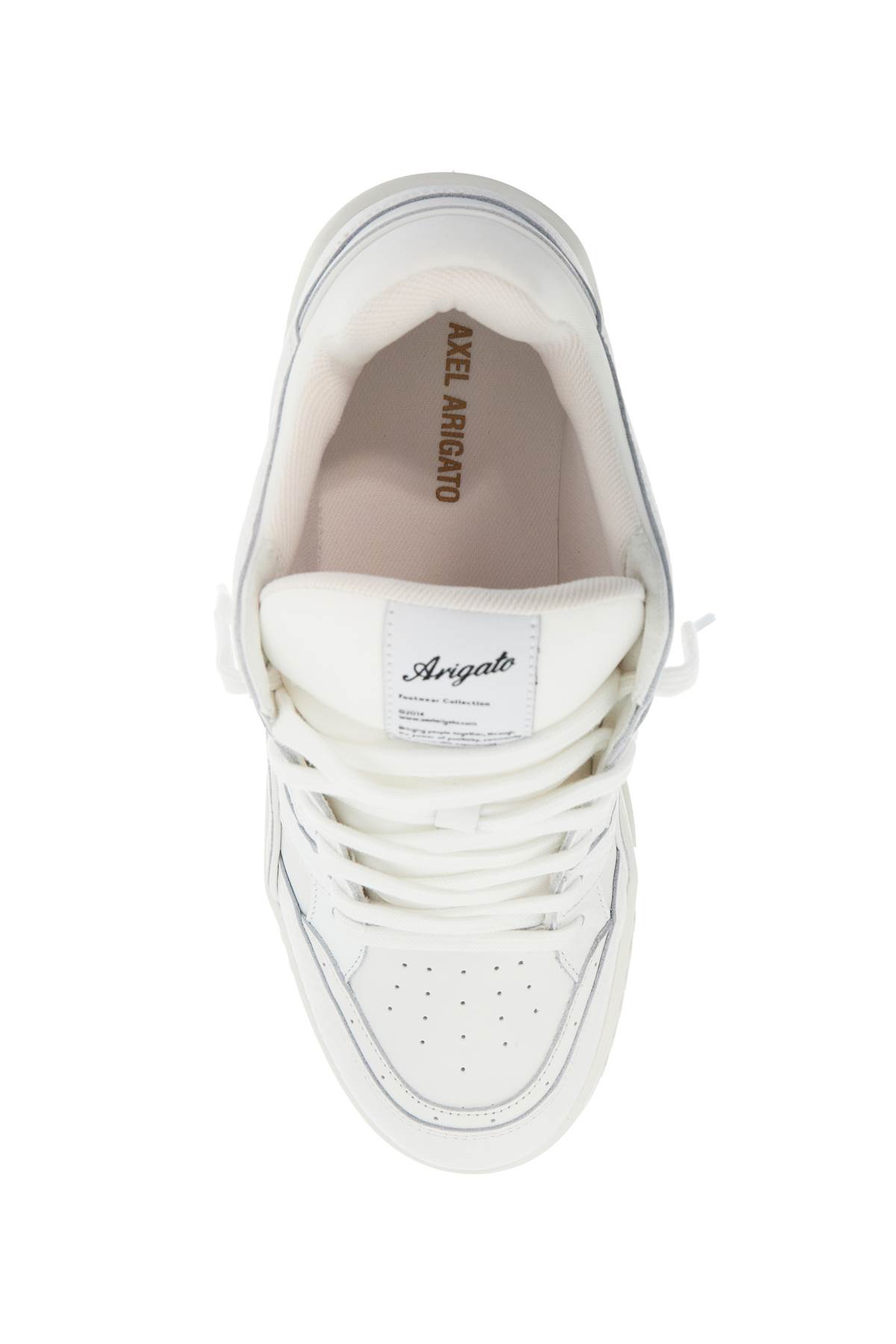Axel Arigato Area Lo Leather Low-top Sneakers In White