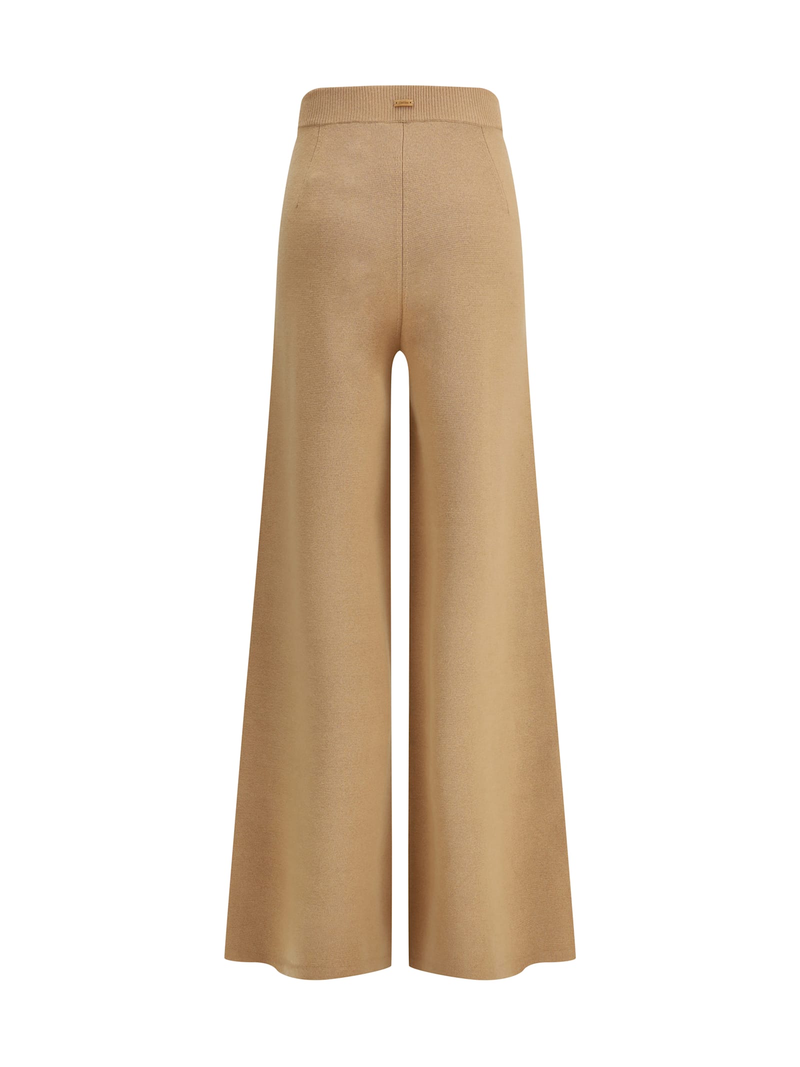Max Mara Wool And Cashmere Judy Pants In Neutral