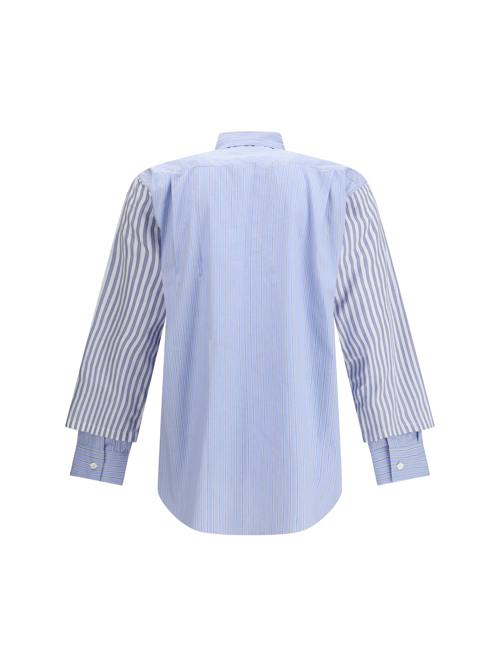 Comme Des Garçons Shirt Shirt In Blue