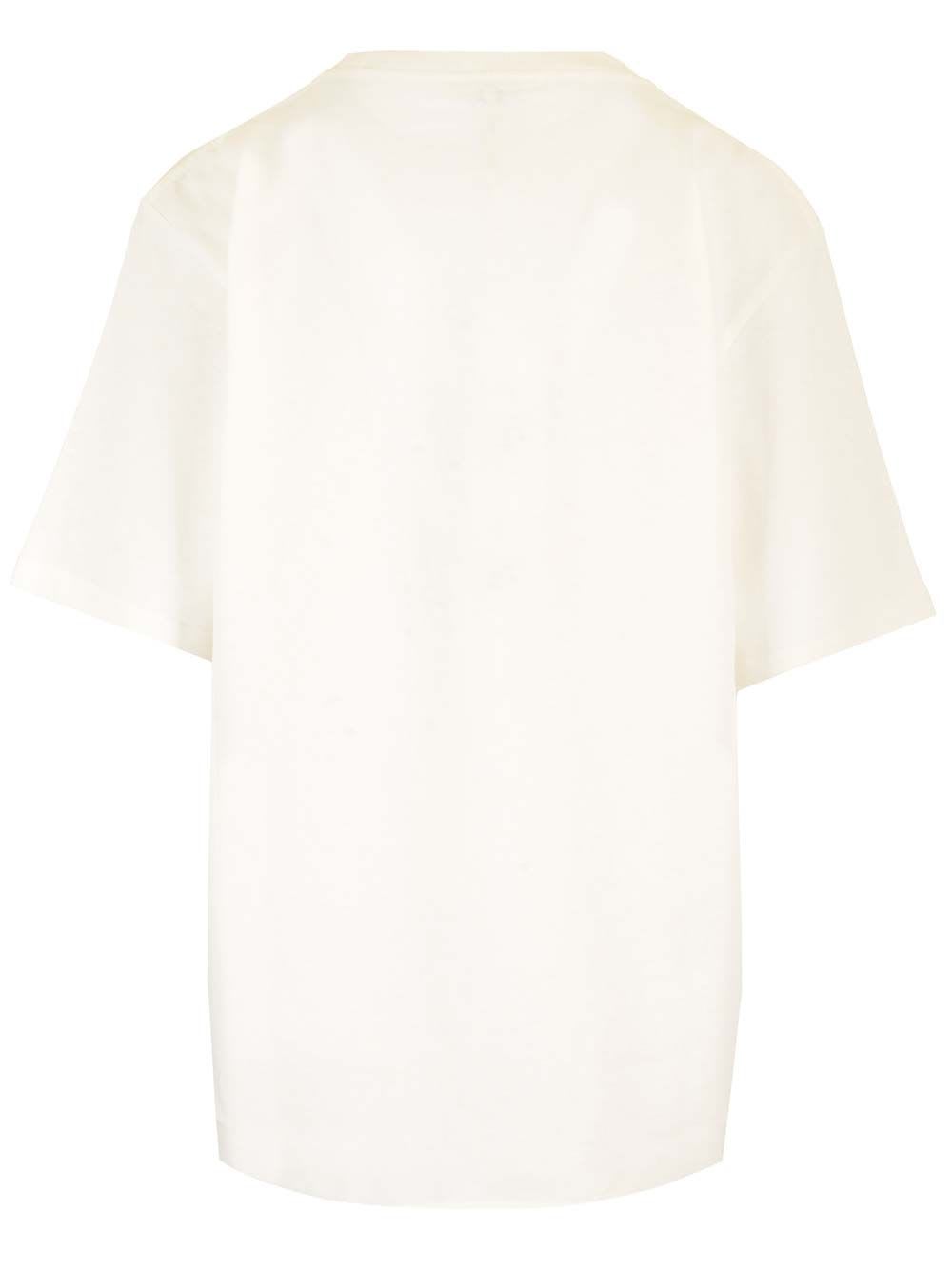 Shop Chloé Oversized T-shirt In White