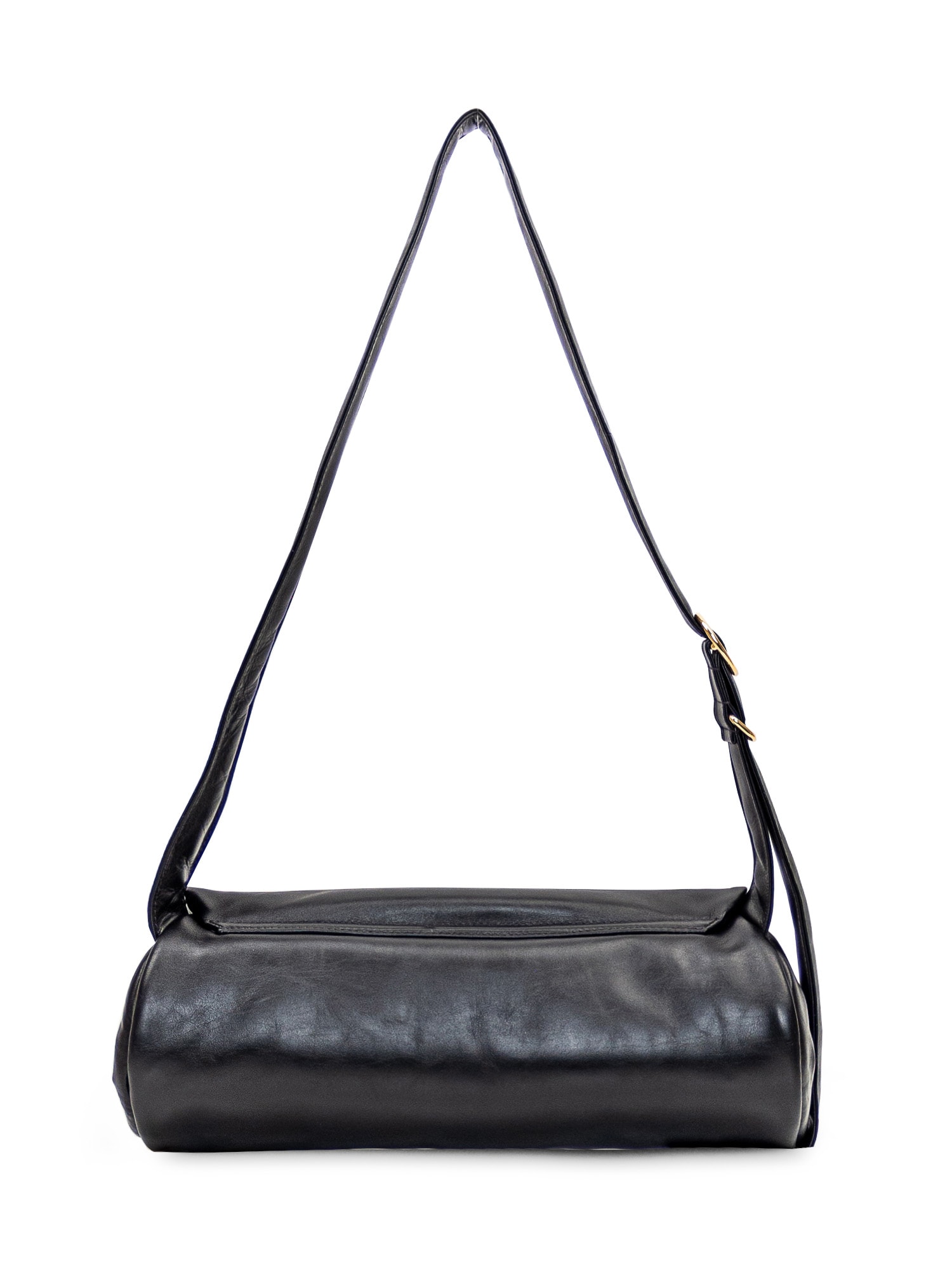 Shop Jil Sander Large Cannolo Padded Bag In Black