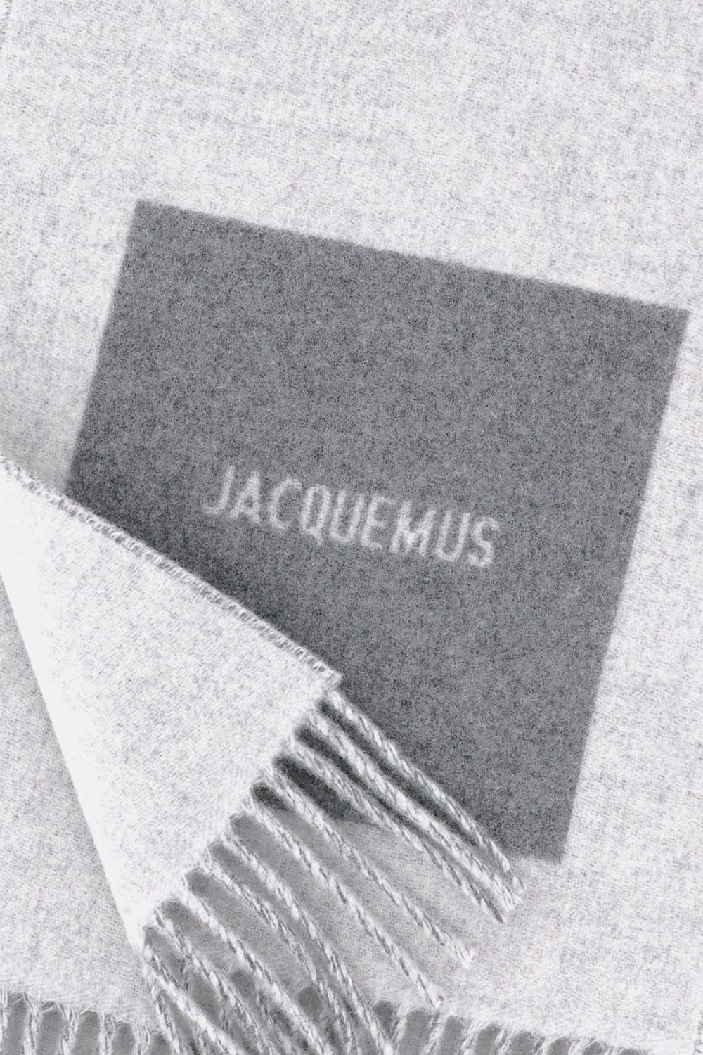 Jacquemus Scarf In Gray
