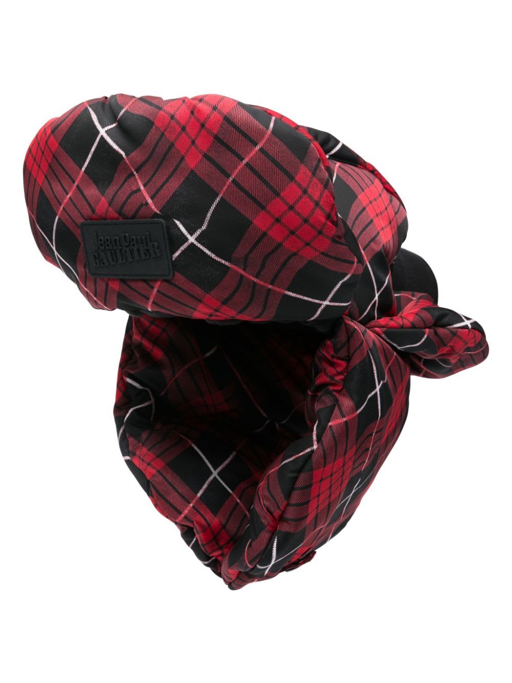 Nylon Chapka Printed tartan With Logo Silicon Patch