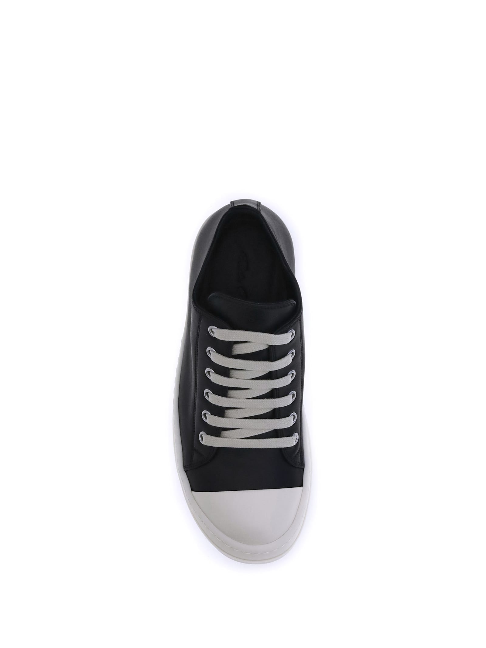 Rick Owens Leather Sneaker In Multi