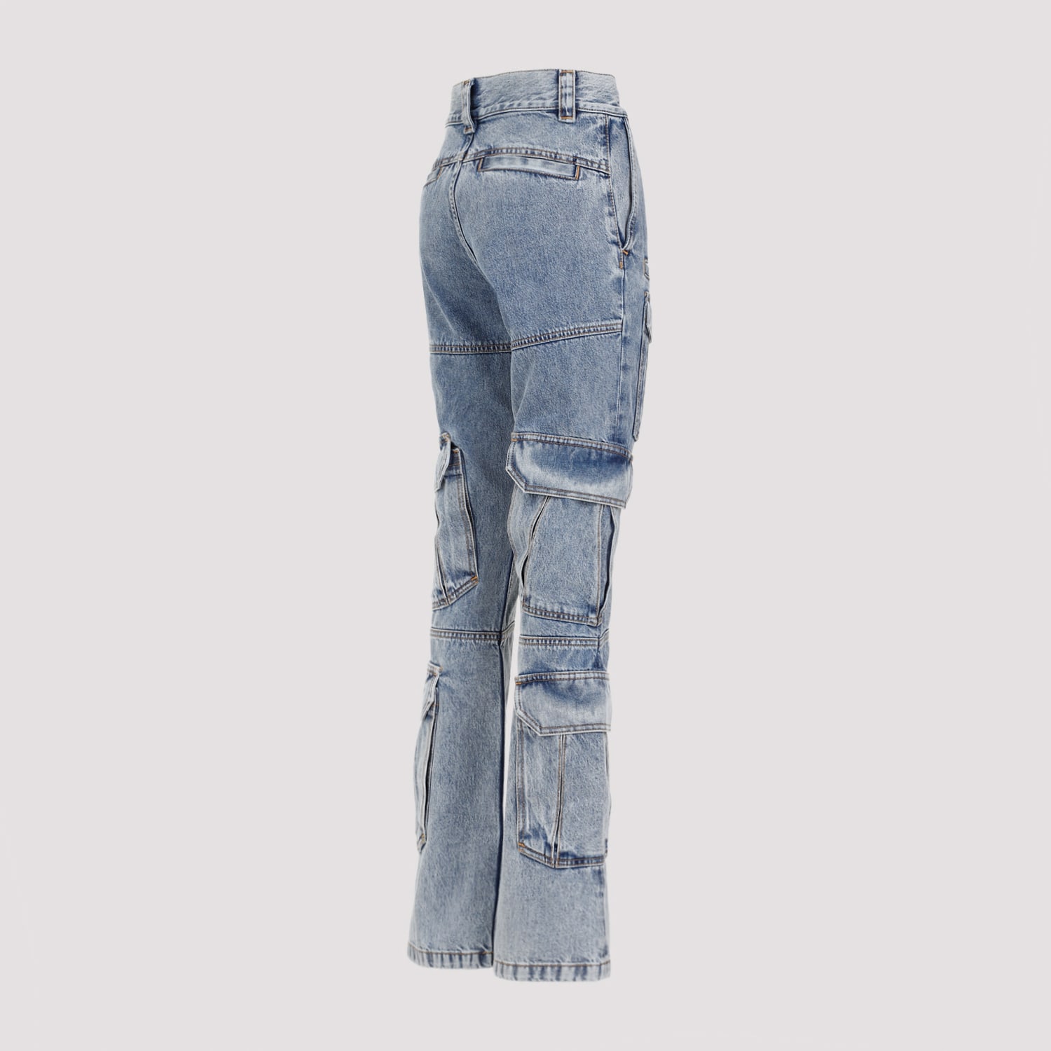 Shop Givenchy Pants In Light Blue