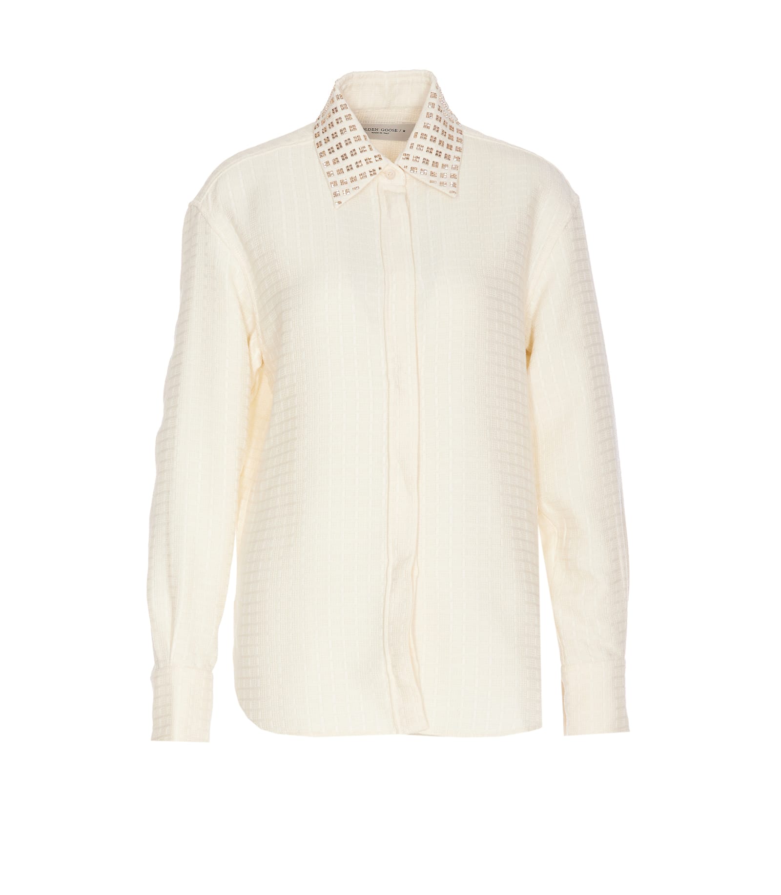 Shop Golden Goose Journey Shirt In White