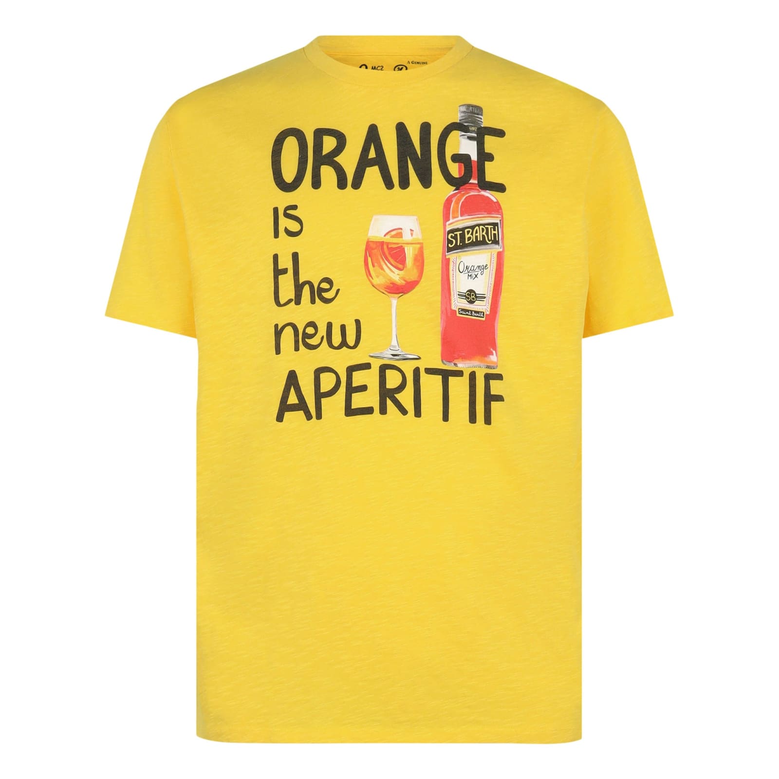 Mc2 Saint Barth Aperitif Print Man T-shirt
